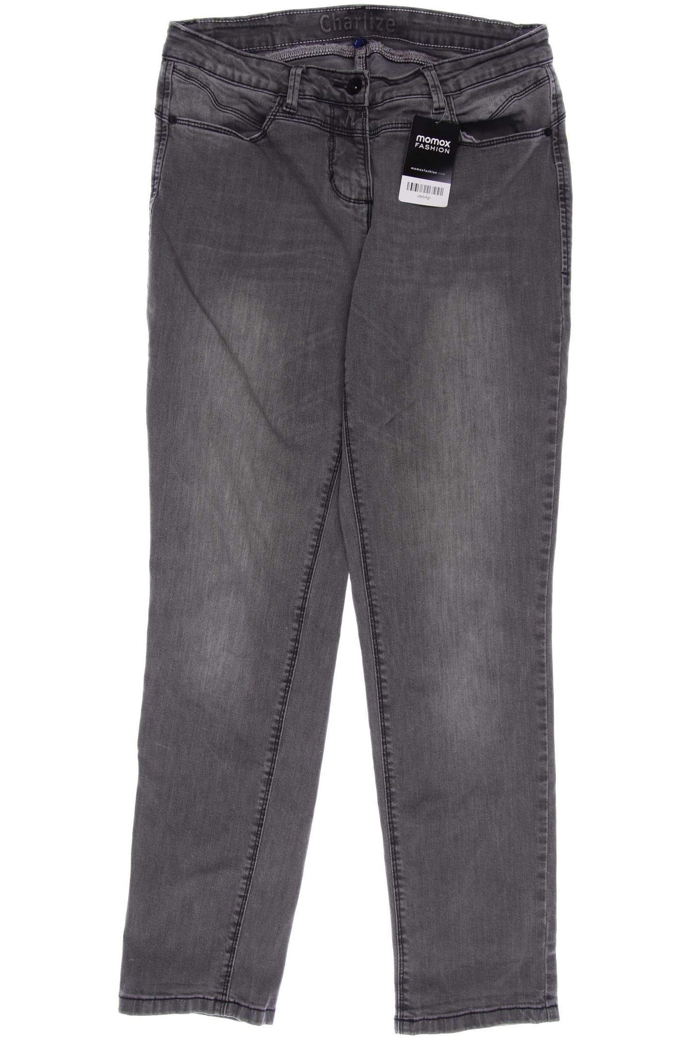

CECIL Damen Jeans, grau