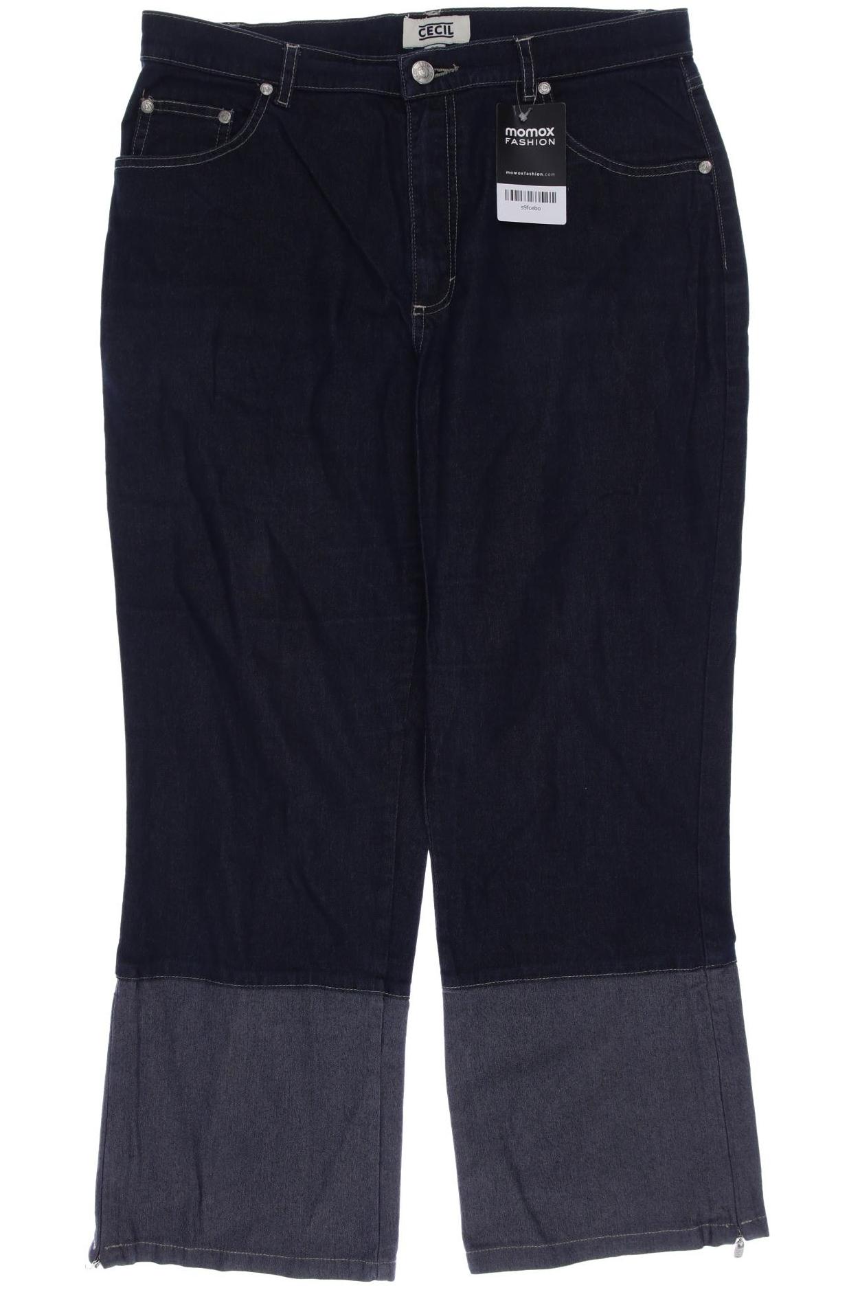 

CECIL Damen Jeans, marineblau