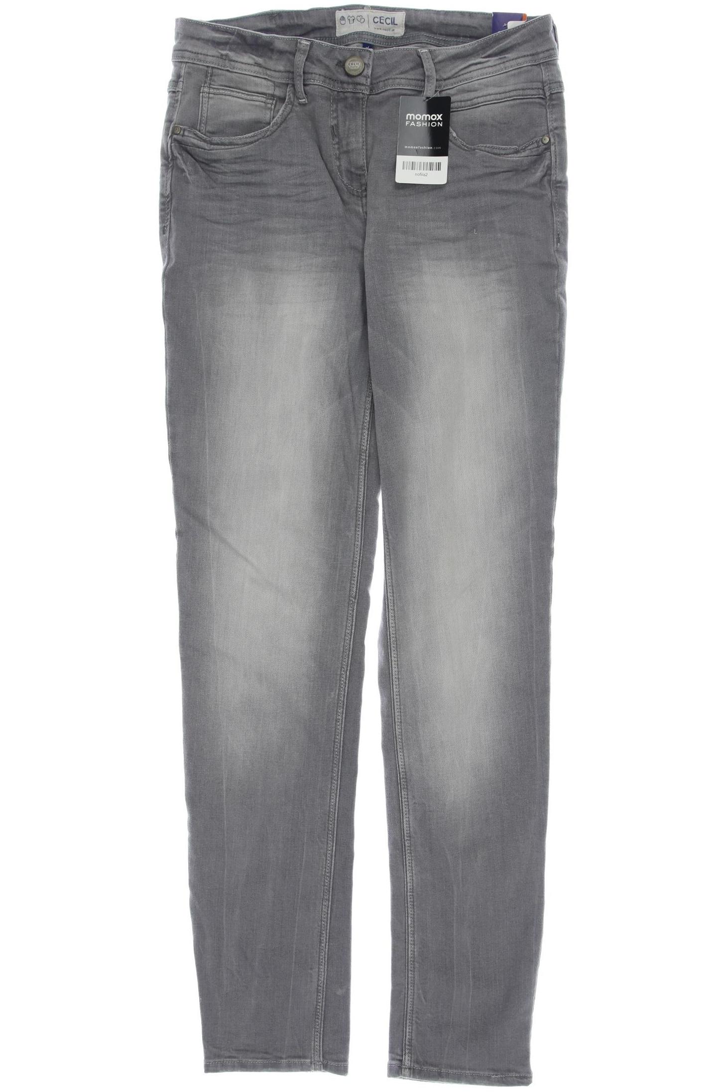 

Cecil Damen Jeans, grau, Gr. 28