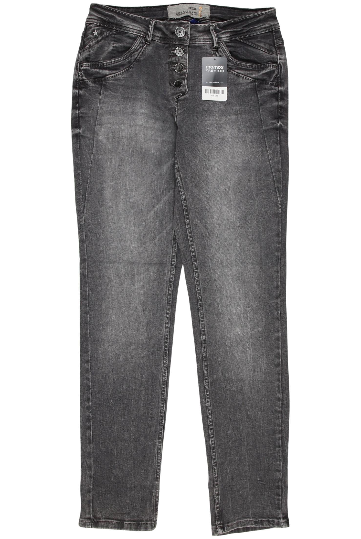 

Cecil Damen Jeans, grau, Gr. 29