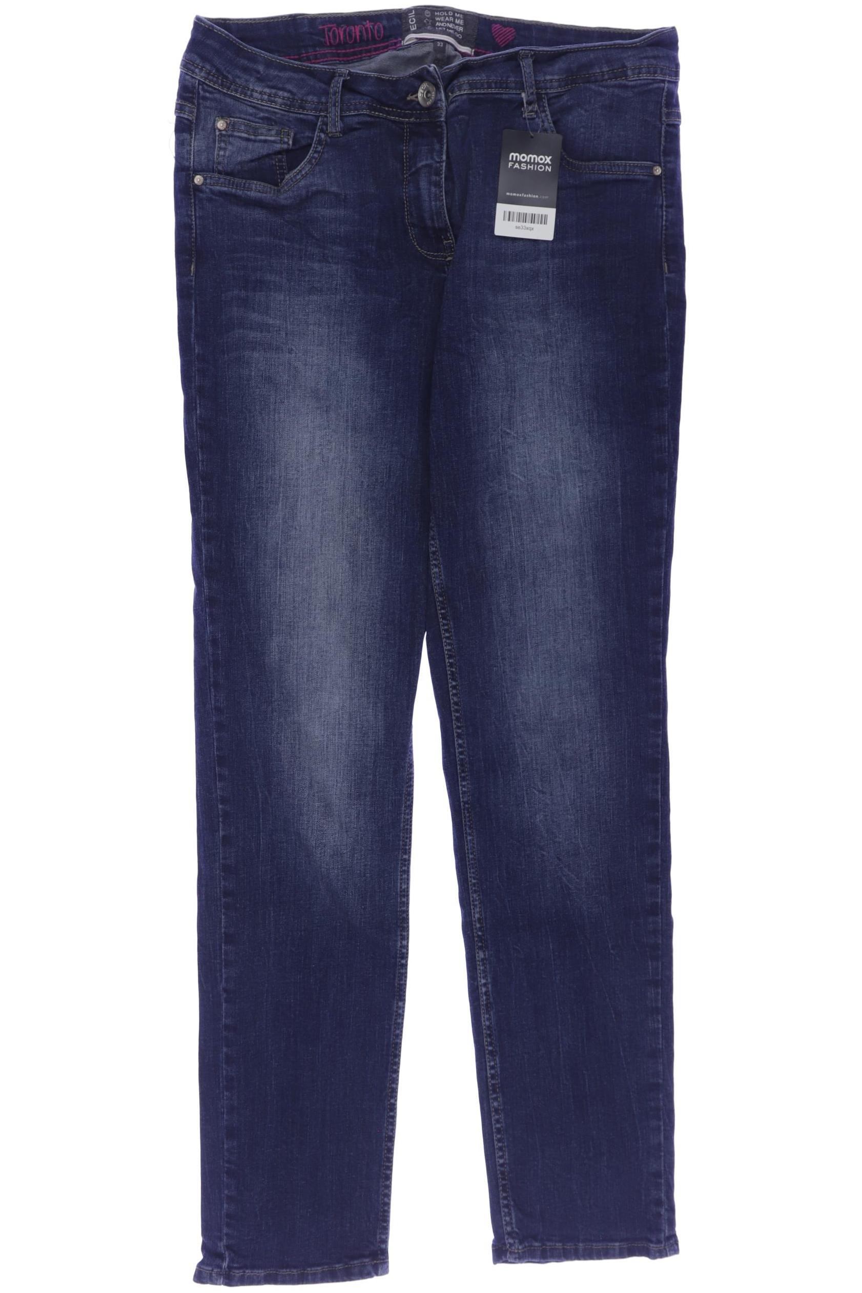

Cecil Damen Jeans, blau, Gr. 33