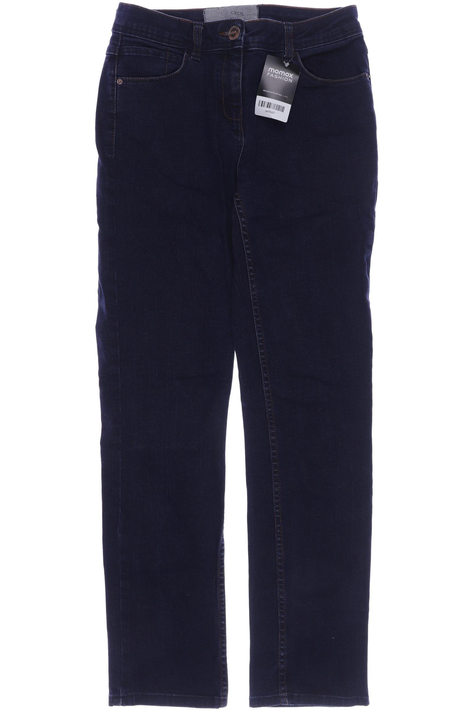 

CECIL Damen Jeans, marineblau