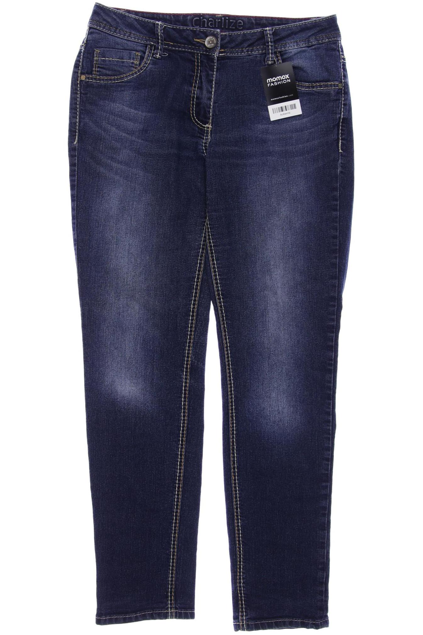 

CECIL Damen Jeans, marineblau