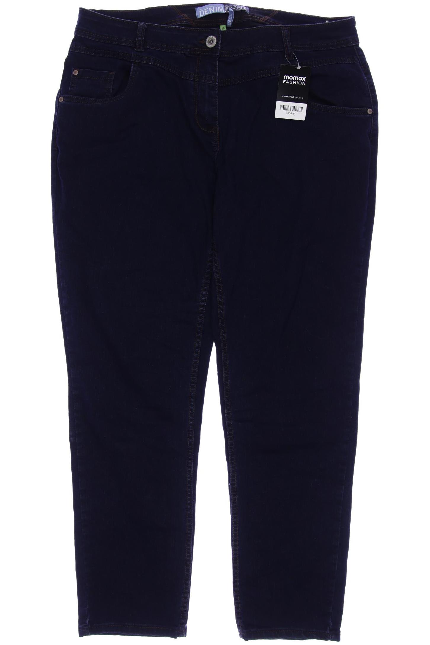 

CECIL Damen Jeans, marineblau