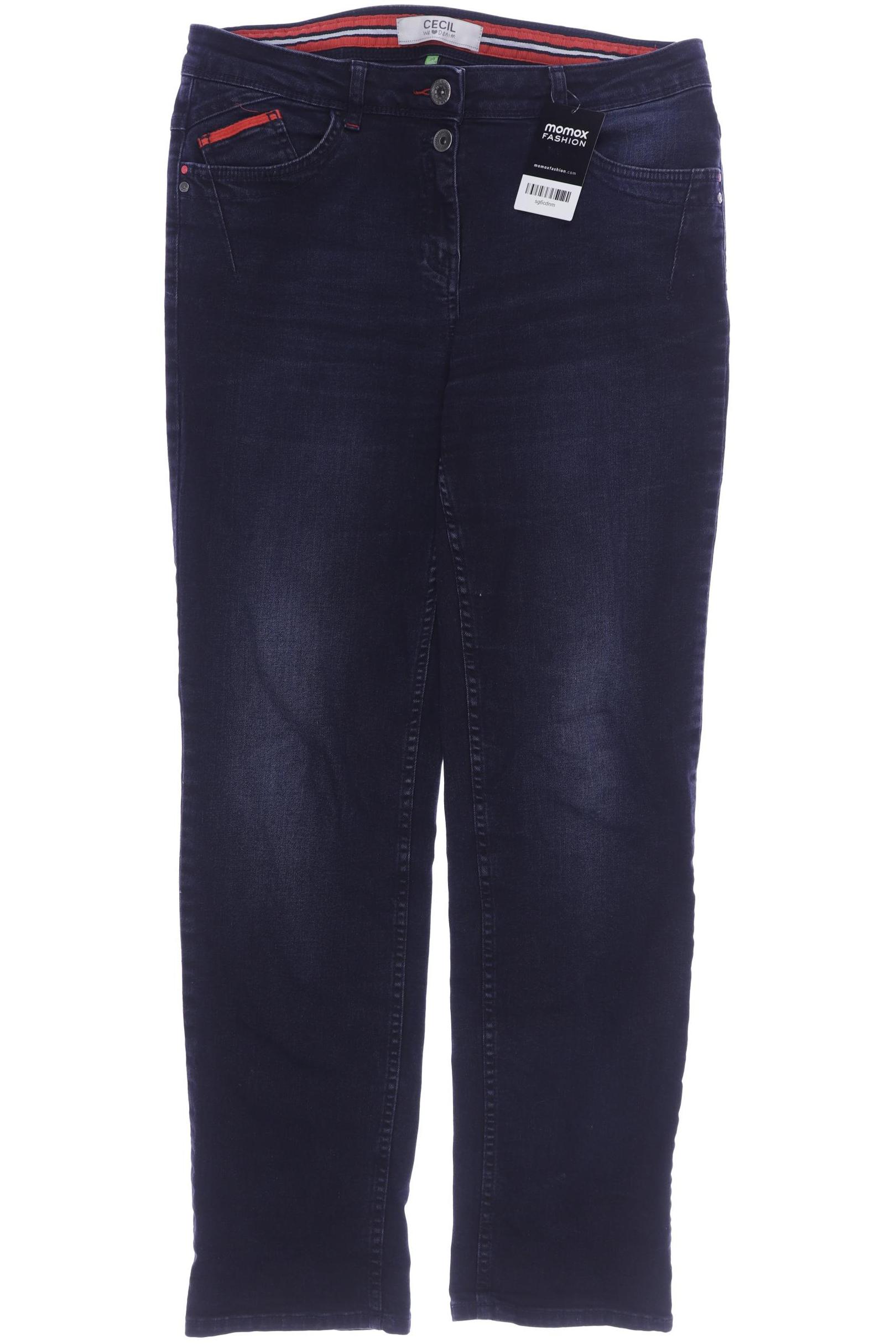 

CECIL Damen Jeans, marineblau