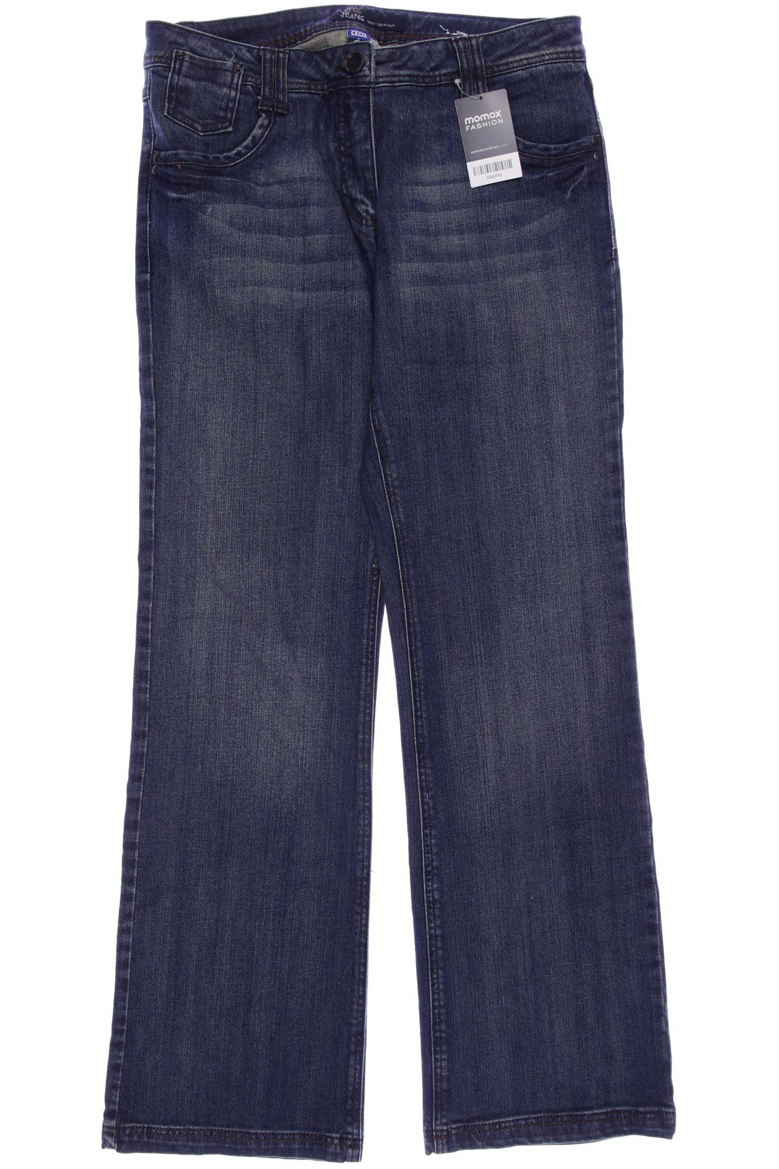 

CECIL Damen Jeans, marineblau