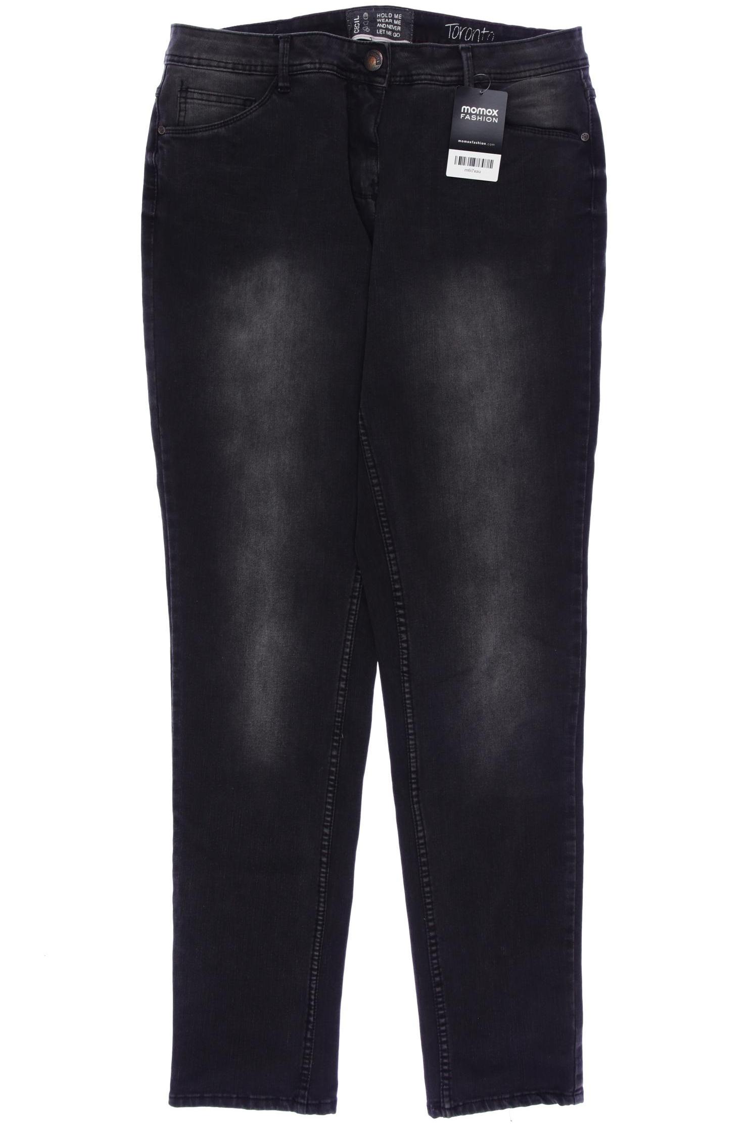 

Cecil Damen Jeans, grau, Gr. 32