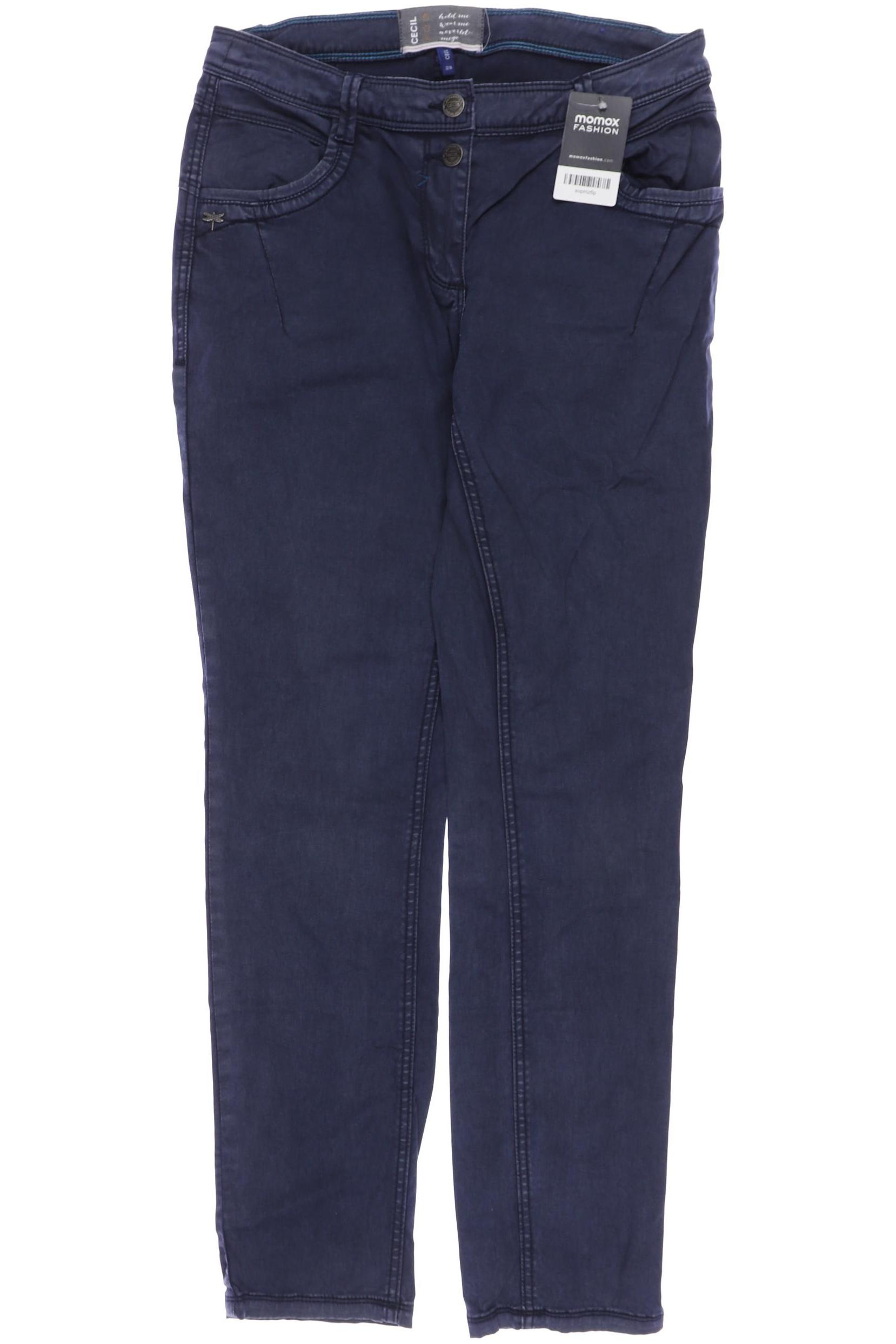 

CECIL Damen Jeans, marineblau