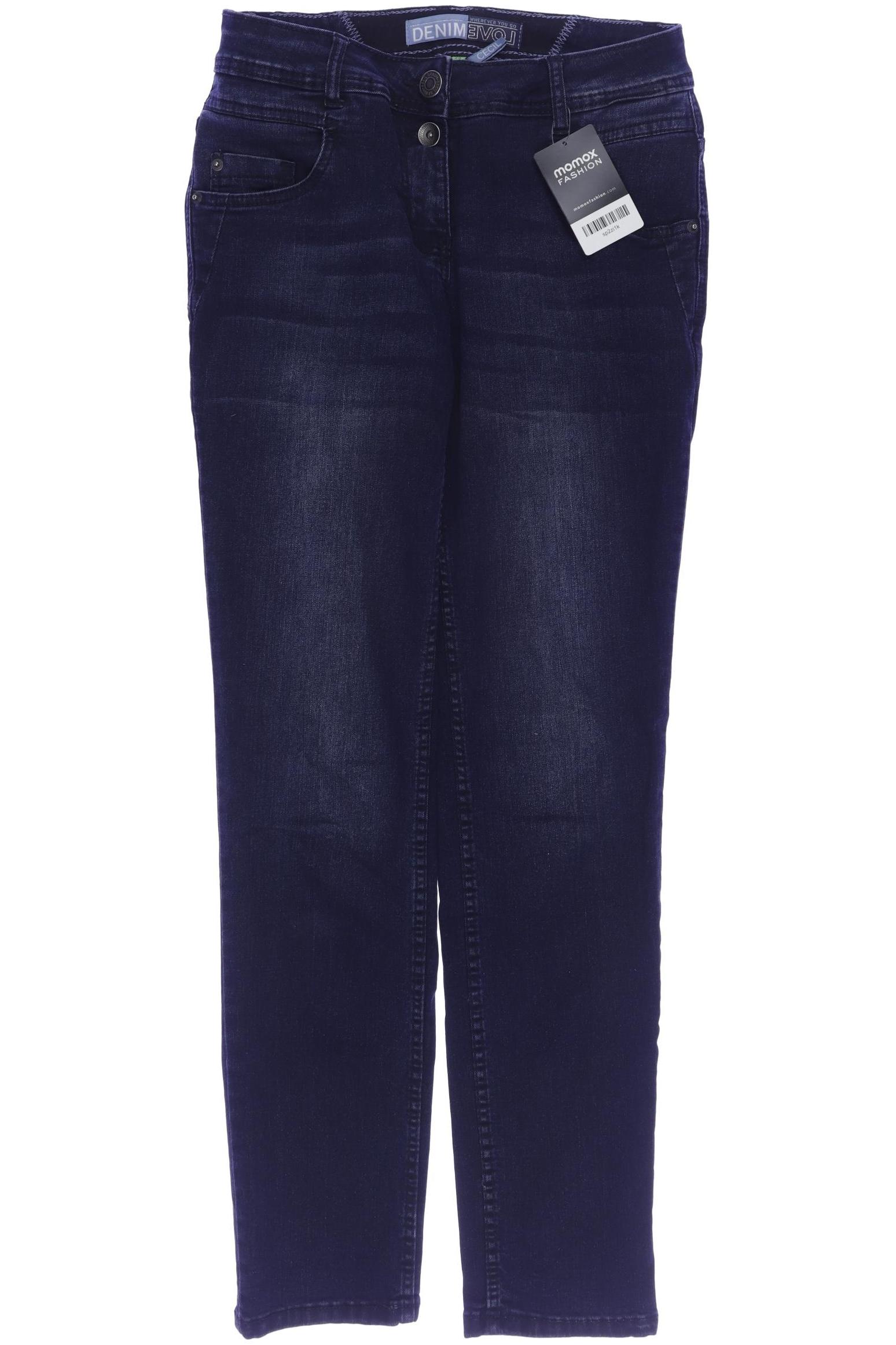 

Cecil Damen Jeans, marineblau, Gr. 26