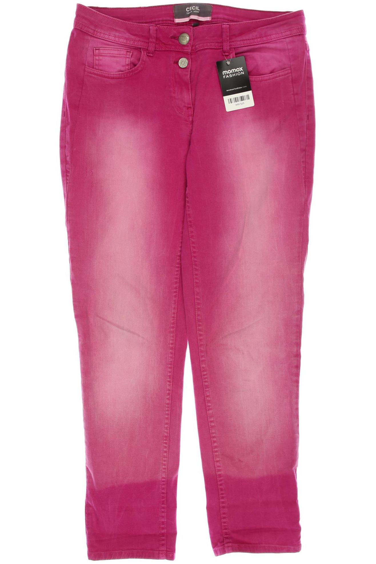 

CECIL Damen Jeans, pink