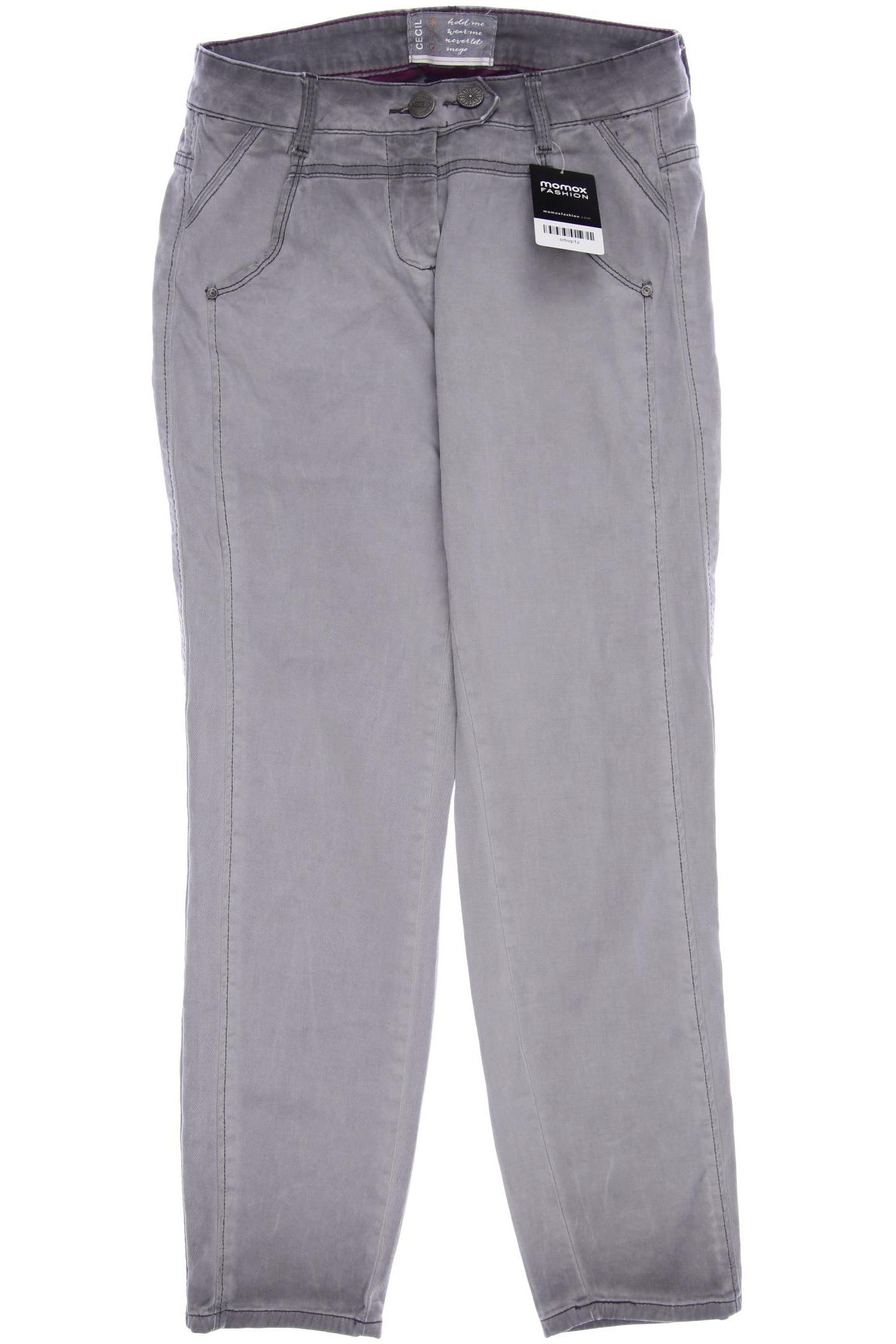 

CECIL Damen Jeans, grau