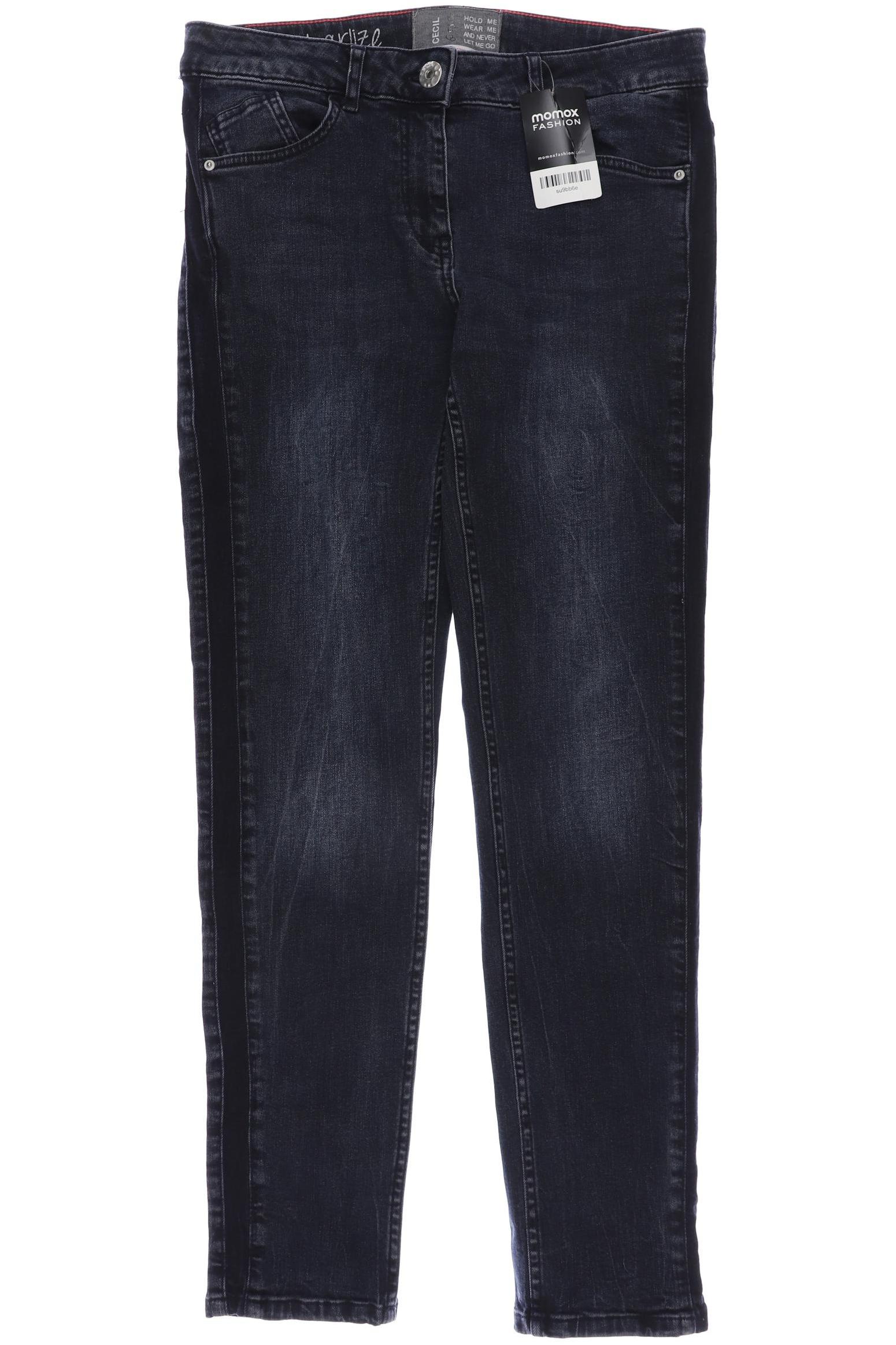 

CECIL Damen Jeans, marineblau