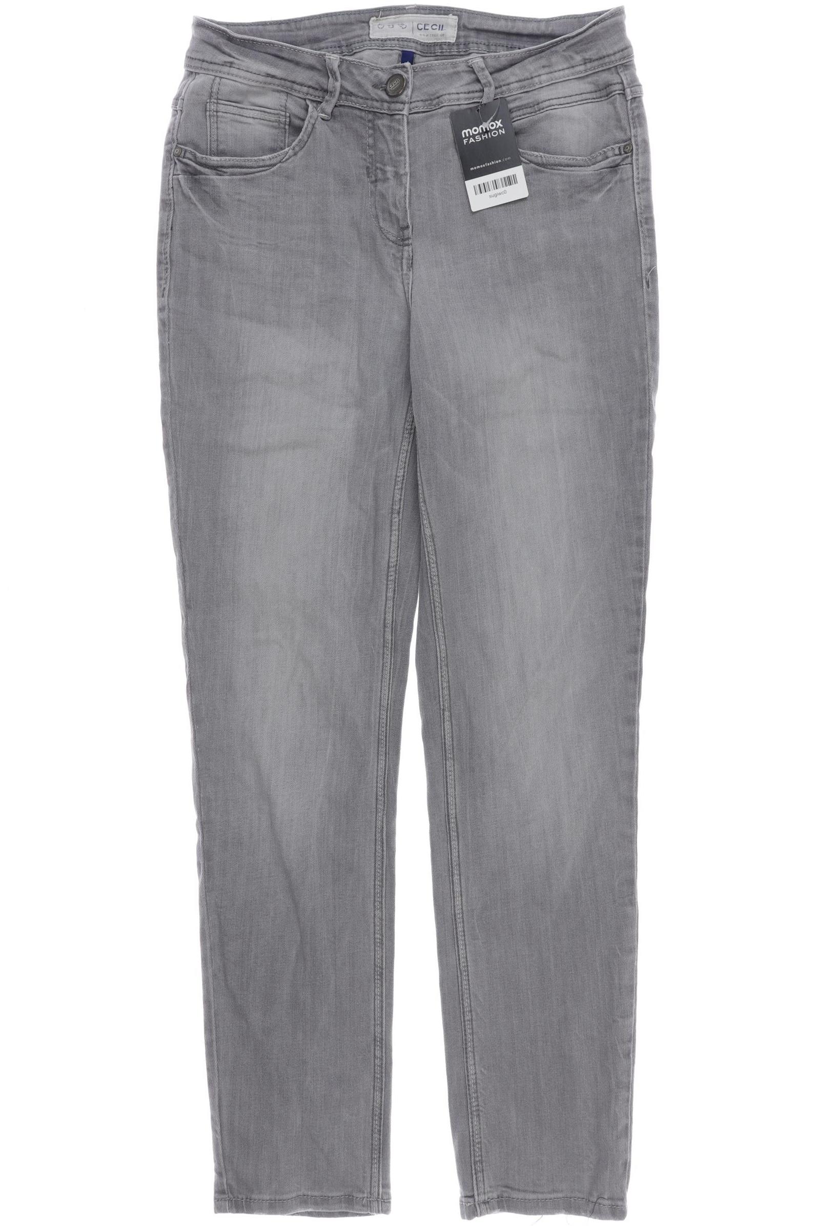 

Cecil Damen Jeans, grau, Gr. 29