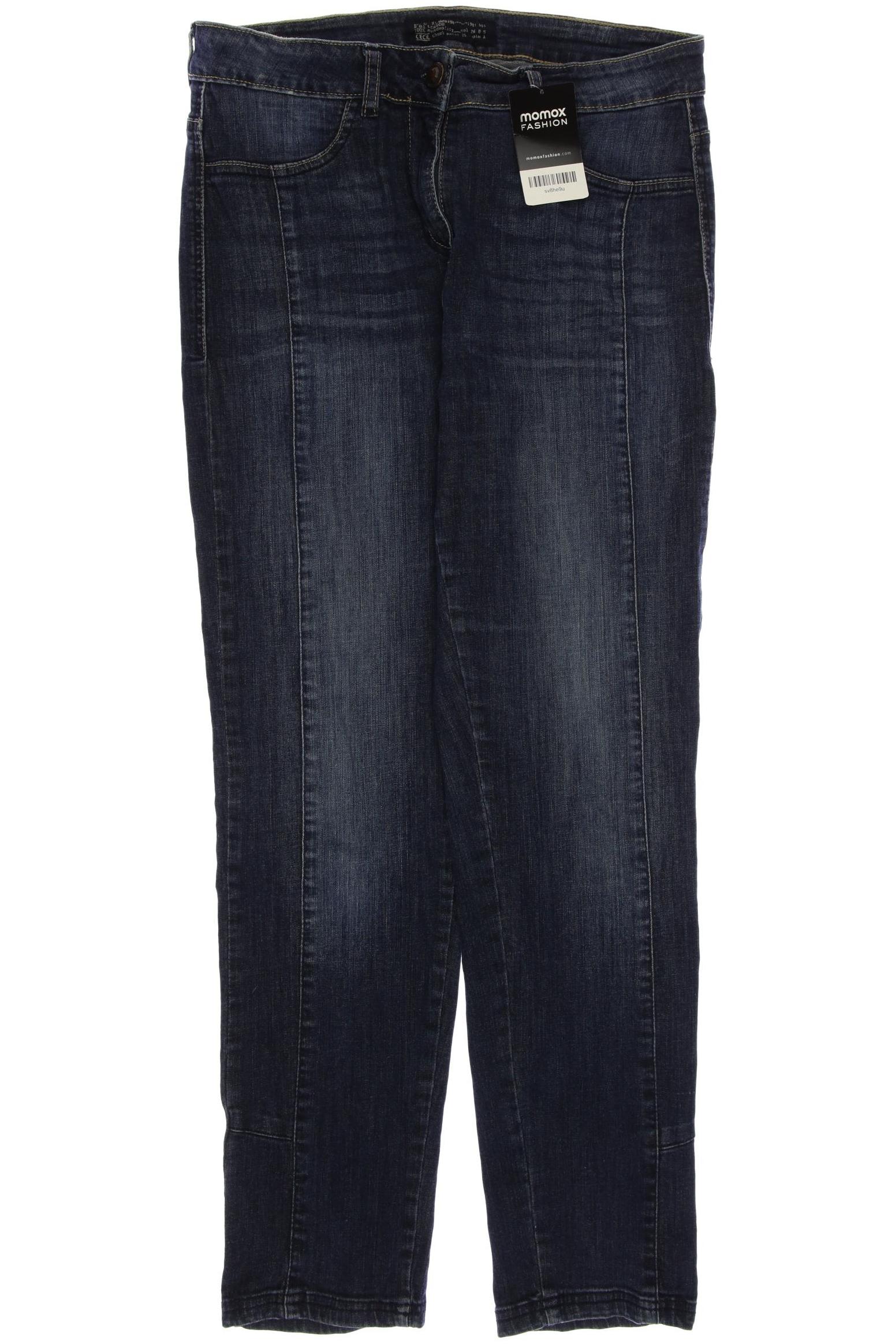 

CECIL Damen Jeans, marineblau