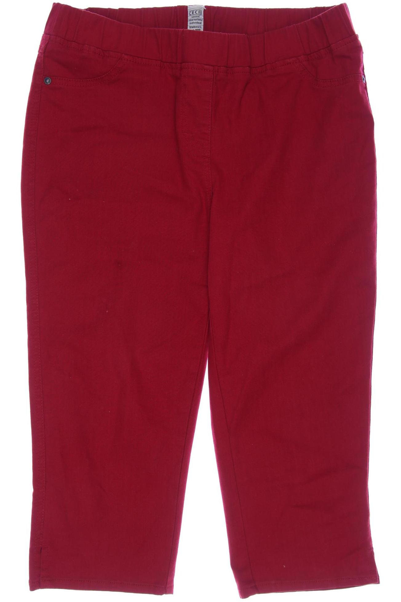 

Cecil Damen Jeans, rot, Gr. 31