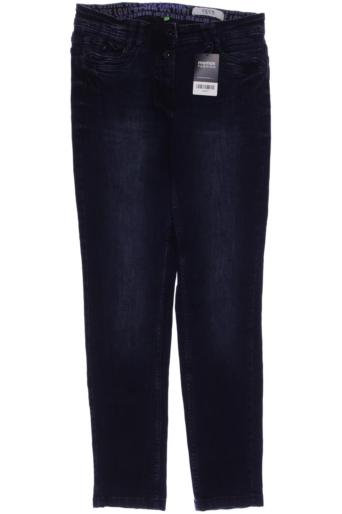 

Cecil Damen Jeans, marineblau, Gr. 28