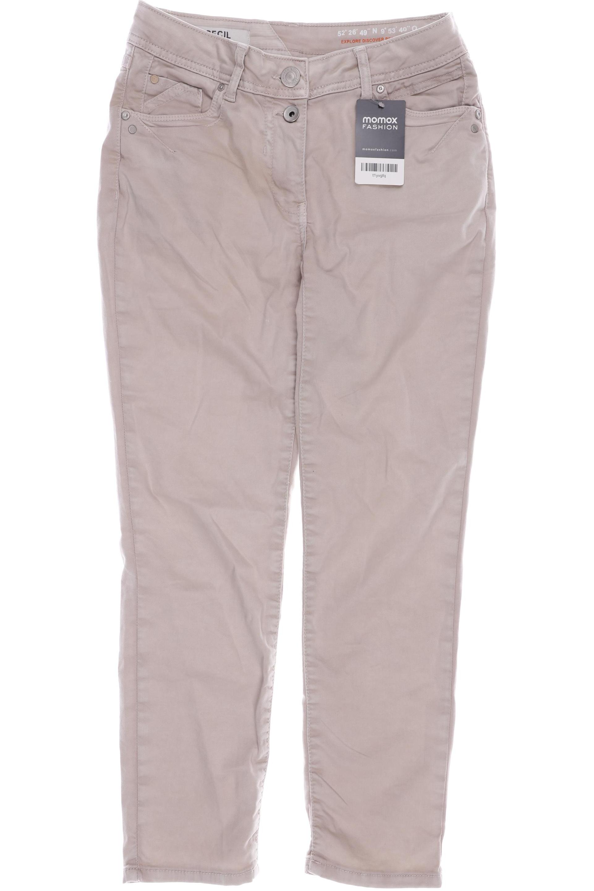 

CECIL Damen Jeans, beige