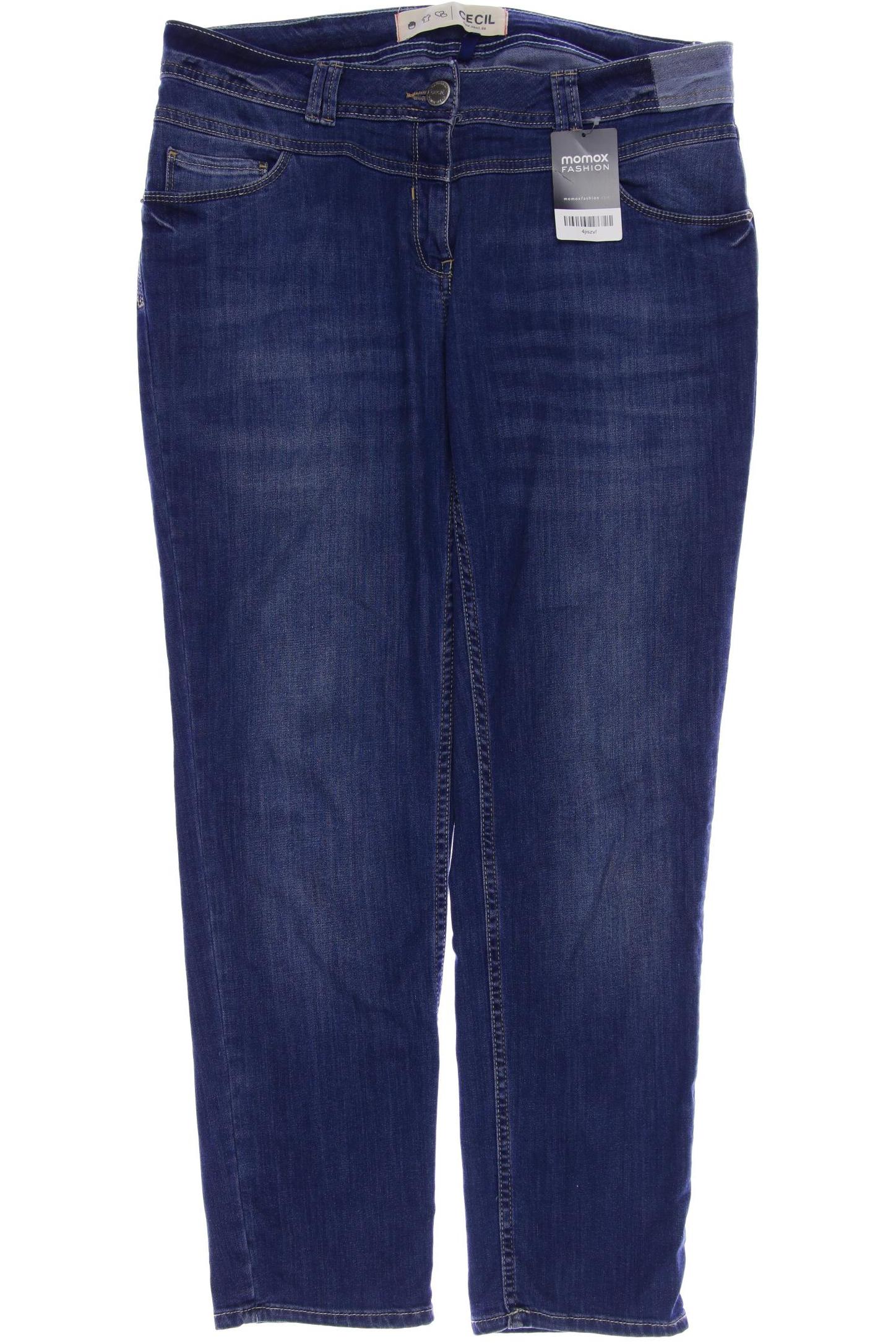 

CECIL Damen Jeans, blau