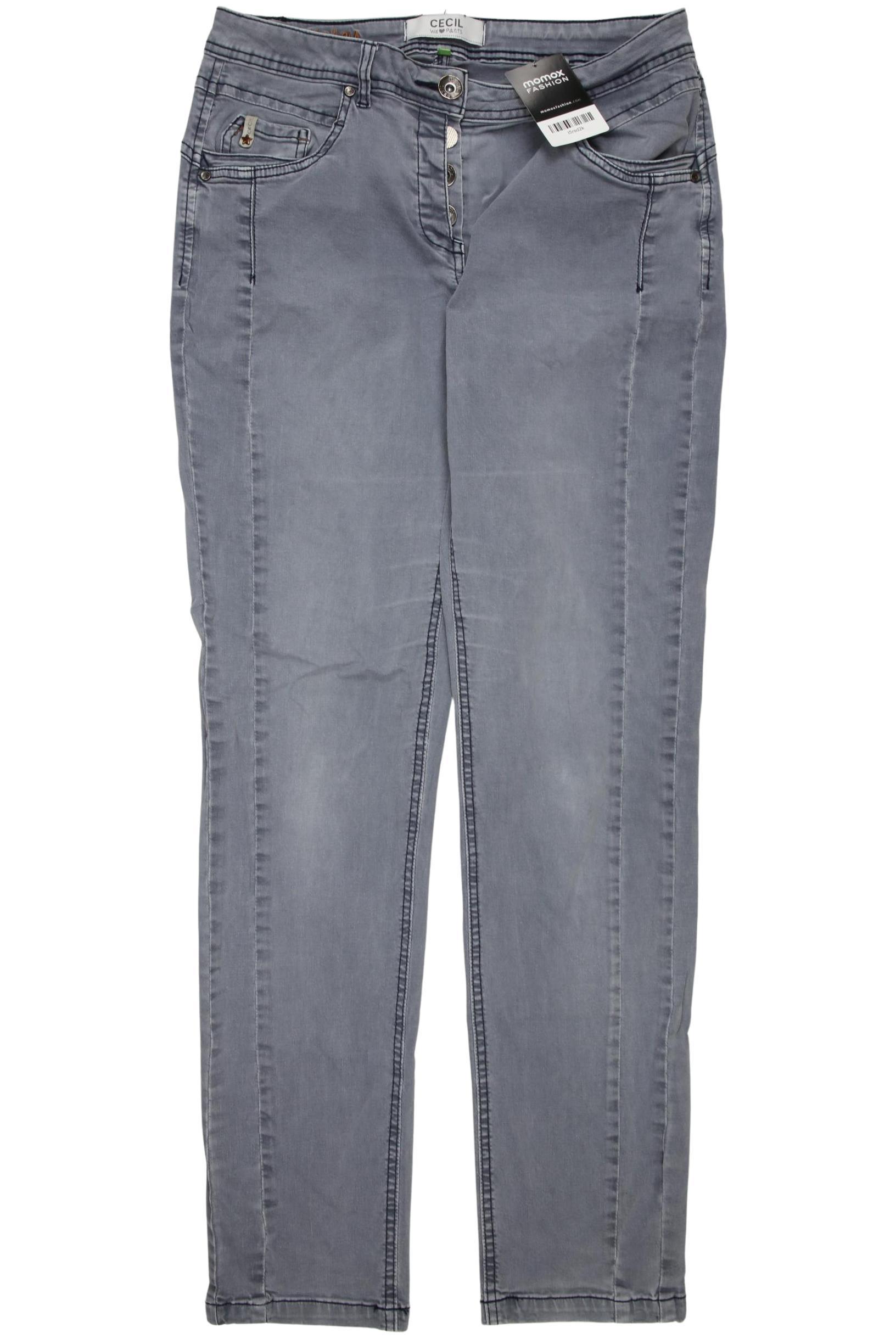 

Cecil Damen Jeans, grau, Gr. 30