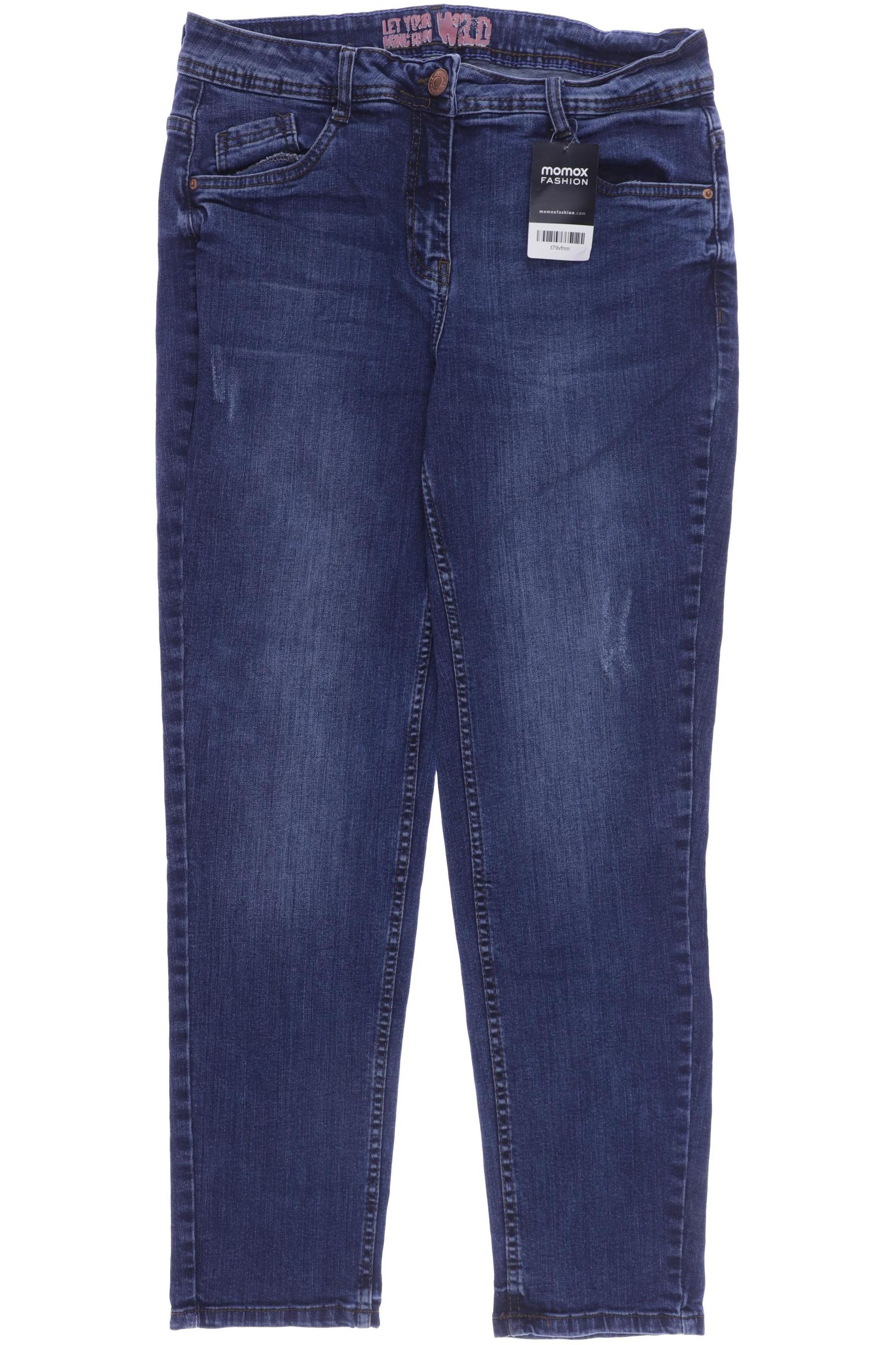 

CECIL Damen Jeans, blau