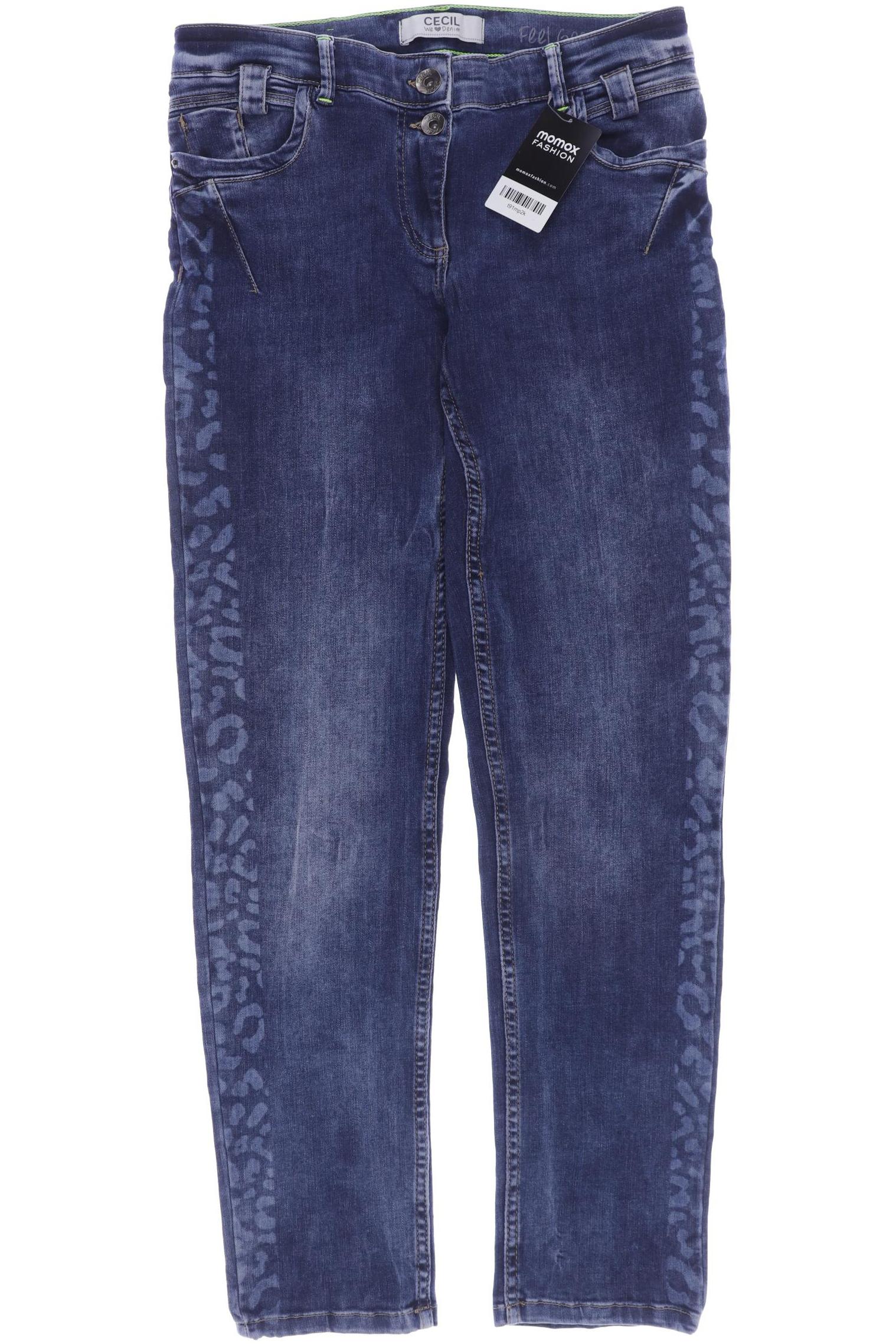 

CECIL Damen Jeans, blau