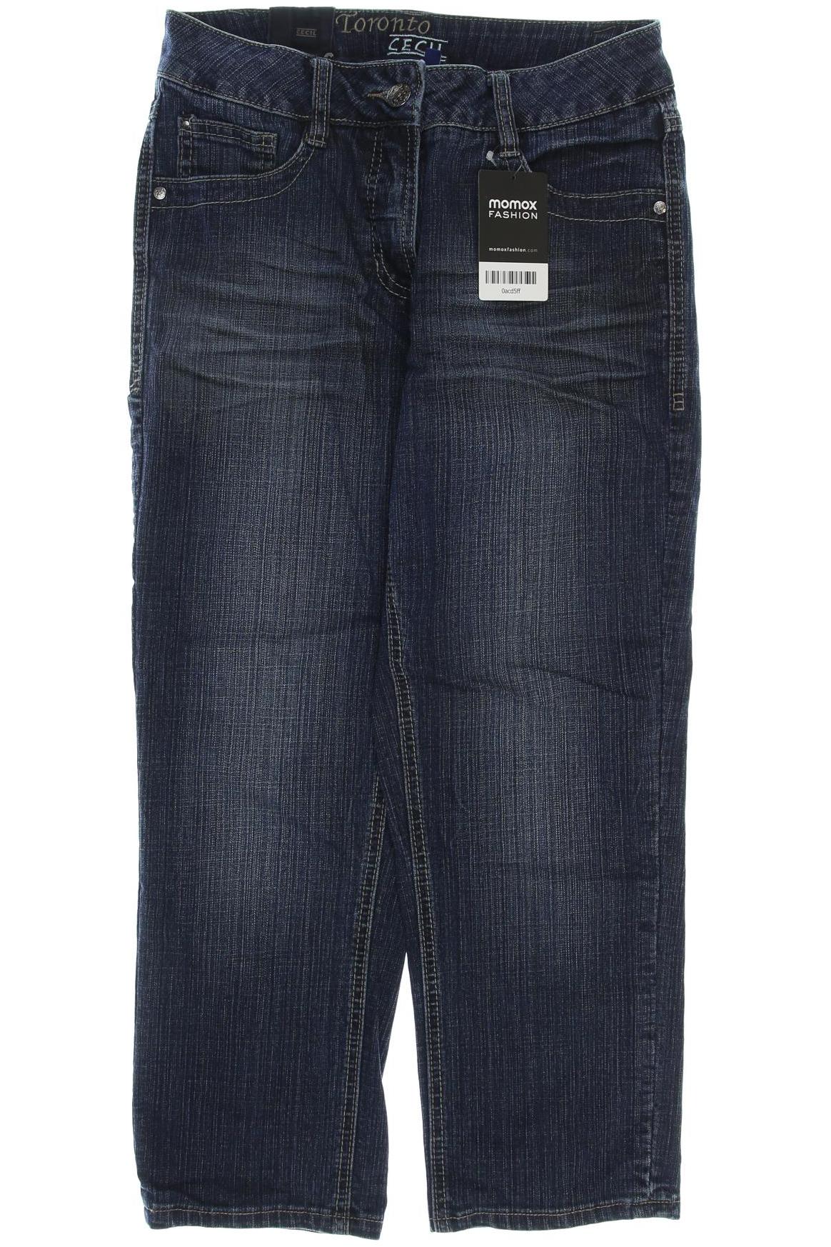 

CECIL Damen Jeans, marineblau