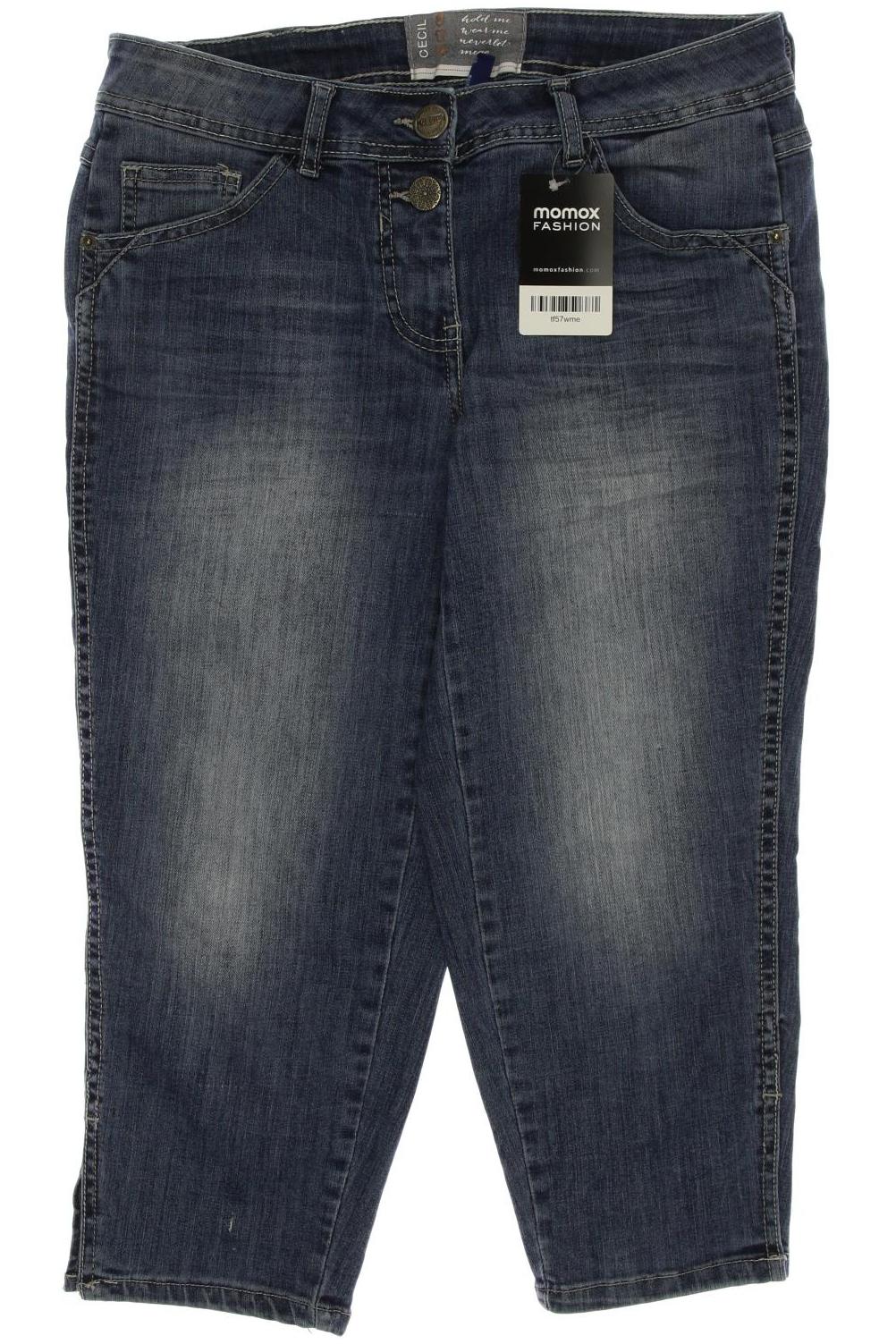 

CECIL Damen Jeans, blau