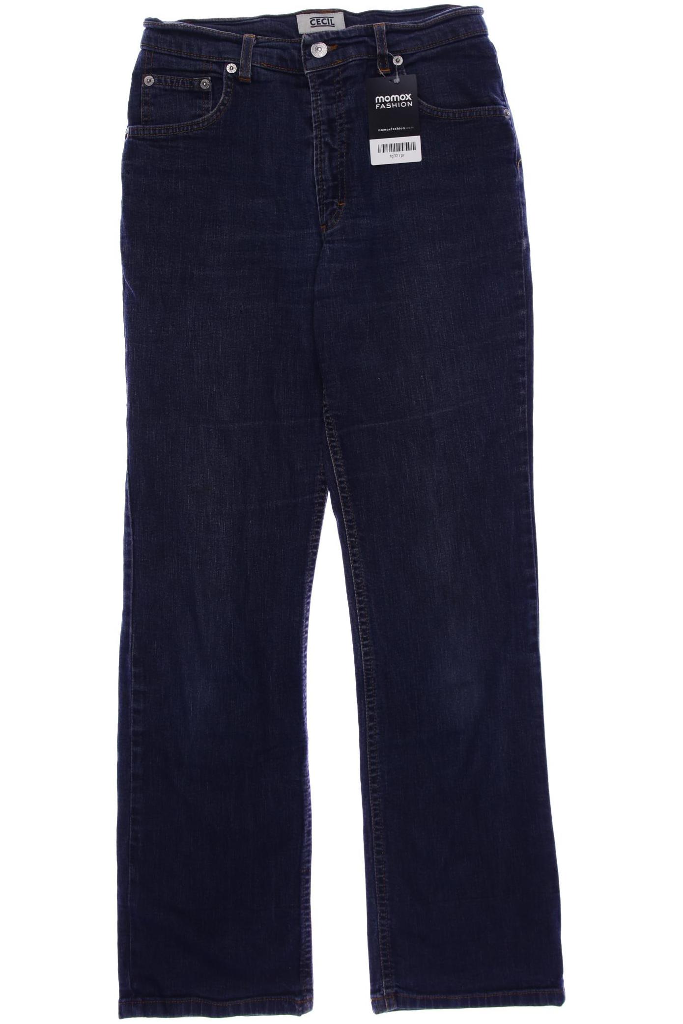 

CECIL Damen Jeans, marineblau