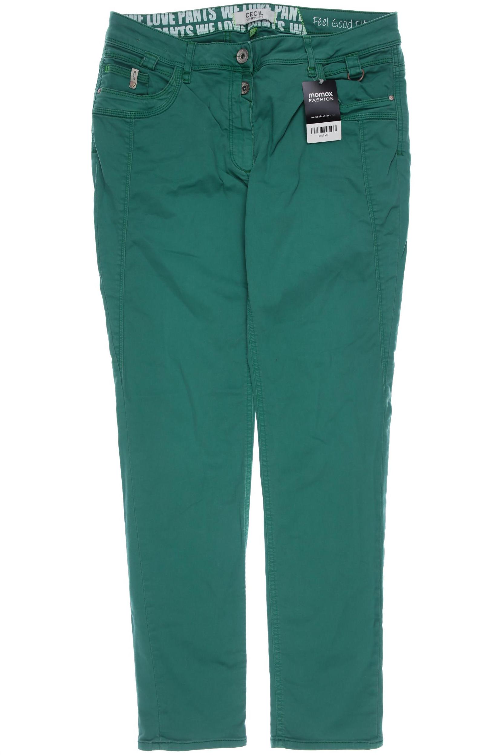 

Cecil Damen Jeans, grün, Gr. 33