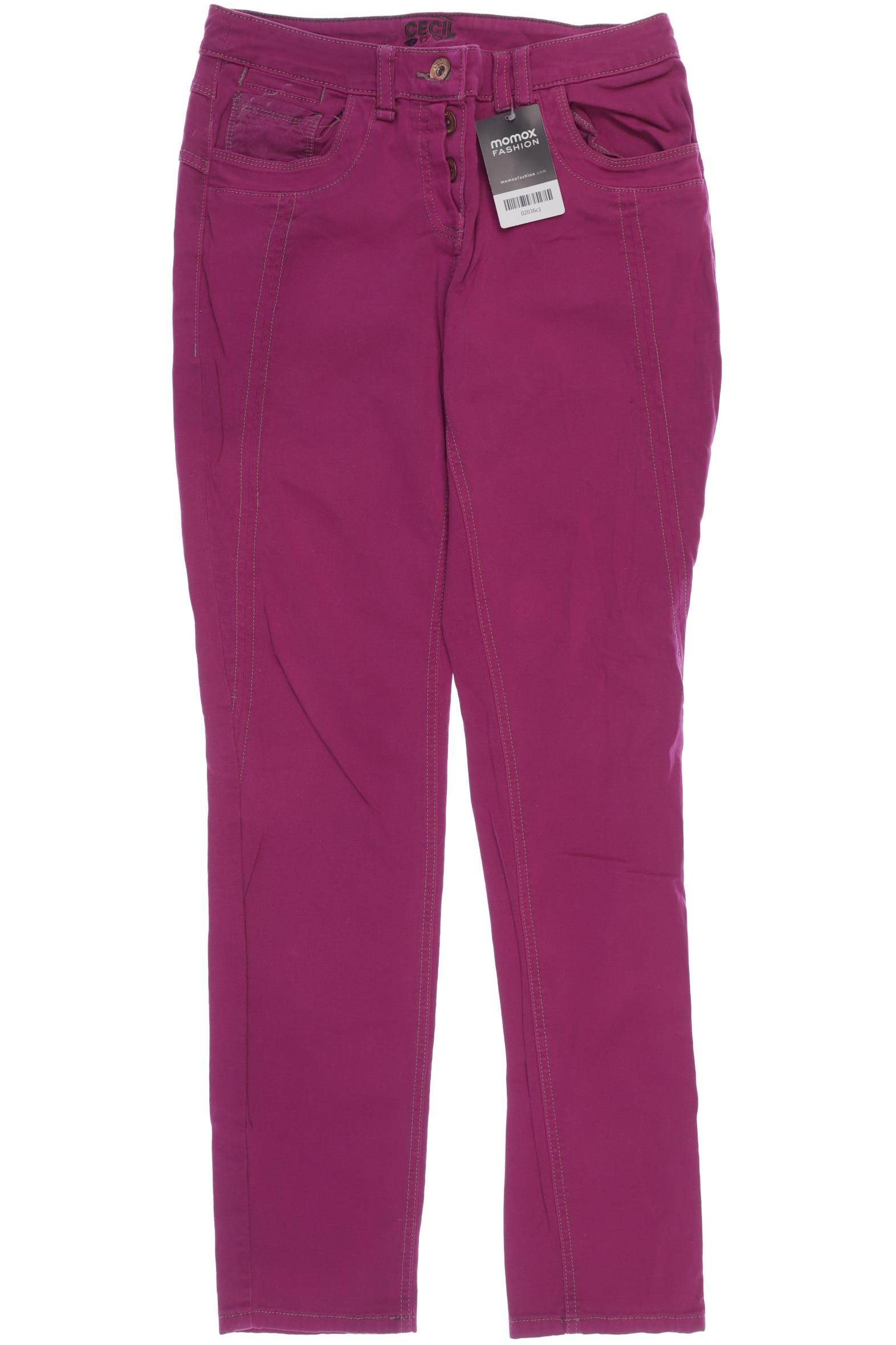 

CECIL Damen Jeans, pink