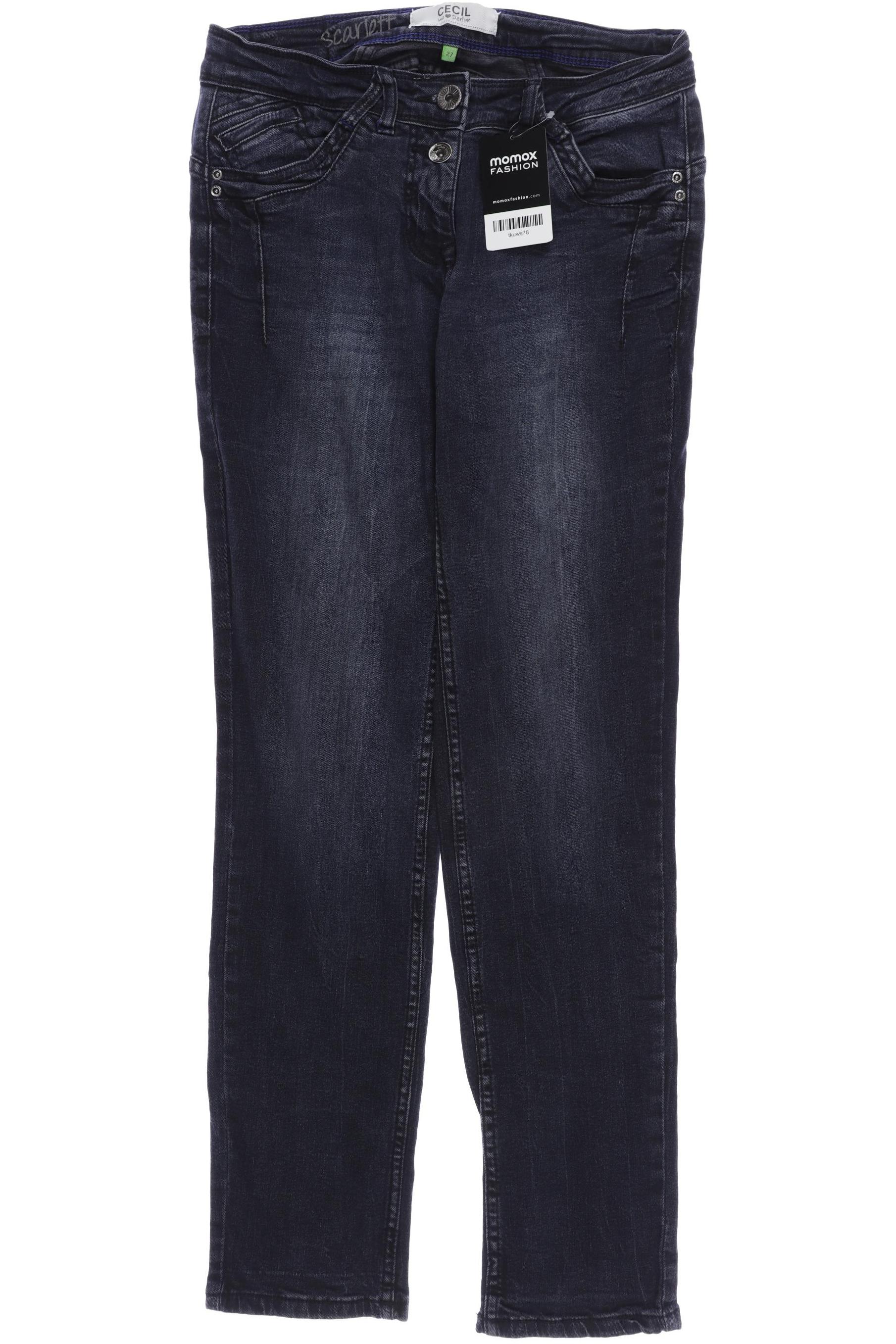 

Cecil Damen Jeans, marineblau, Gr. 27