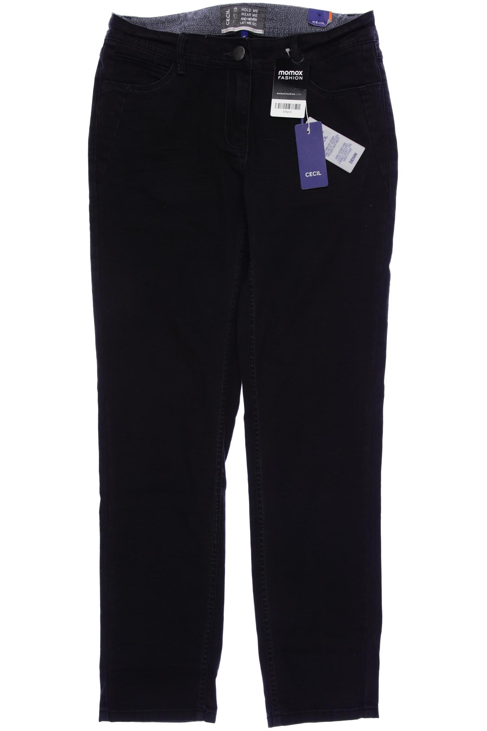 

Cecil Damen Jeans, schwarz, Gr. 40