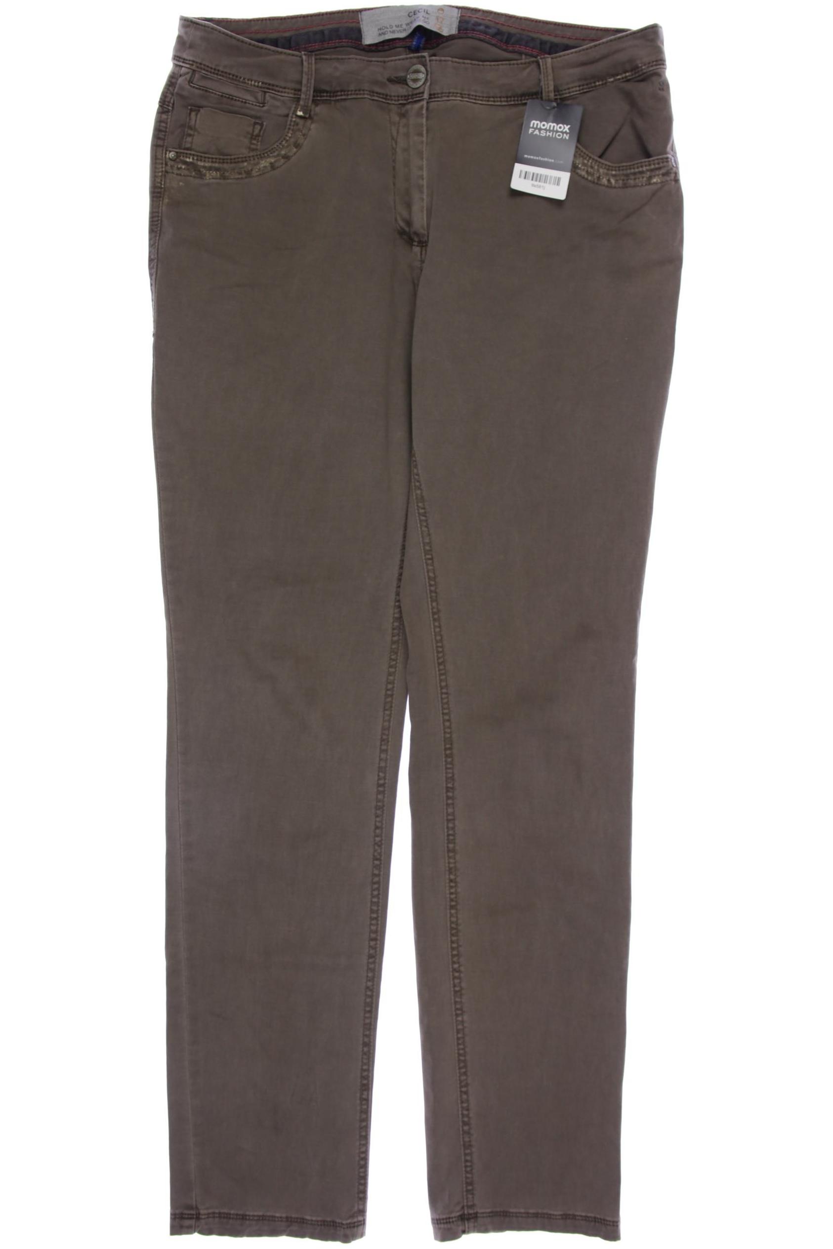 

CECIL Damen Jeans, braun