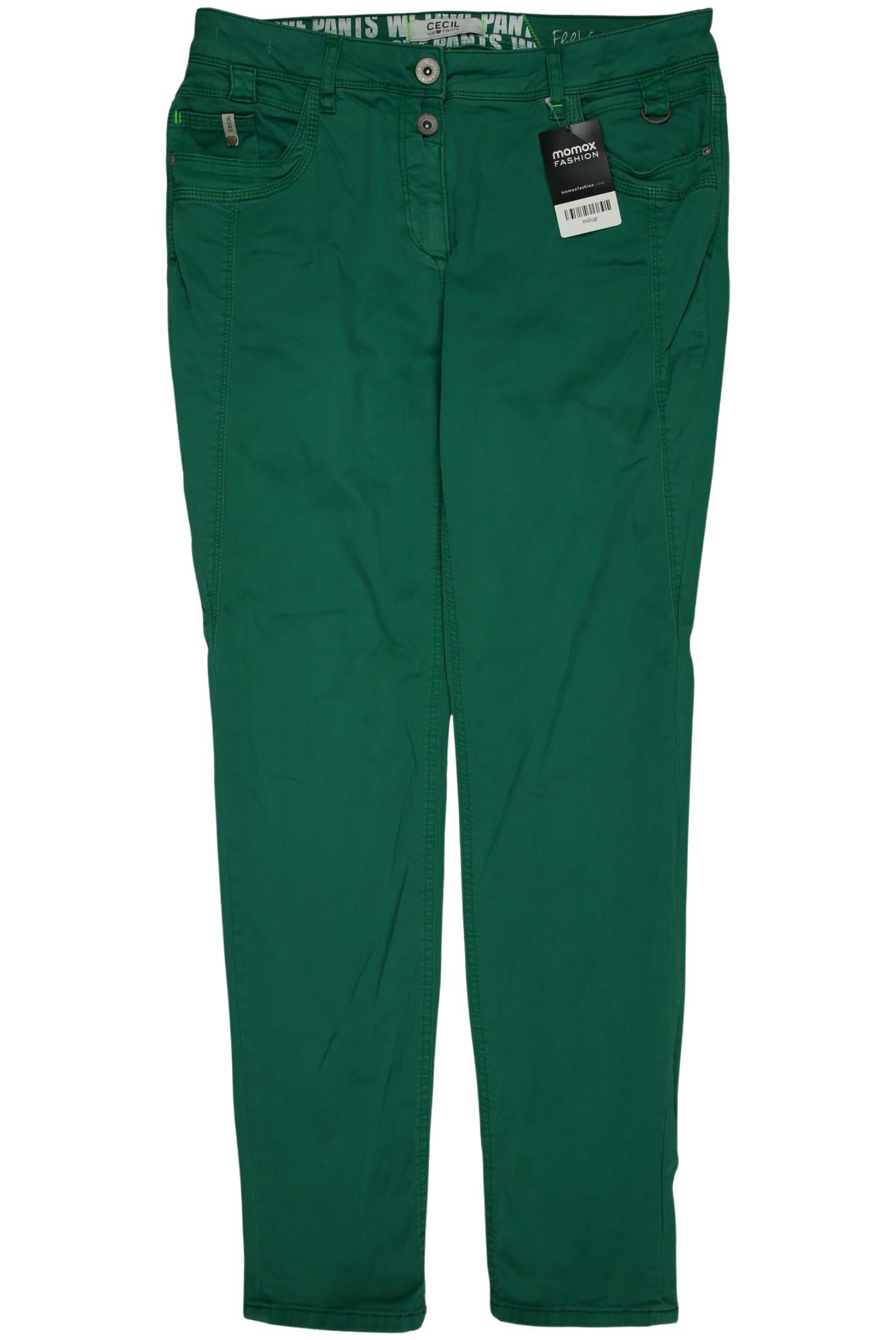 

Cecil Damen Jeans, grün, Gr. 32