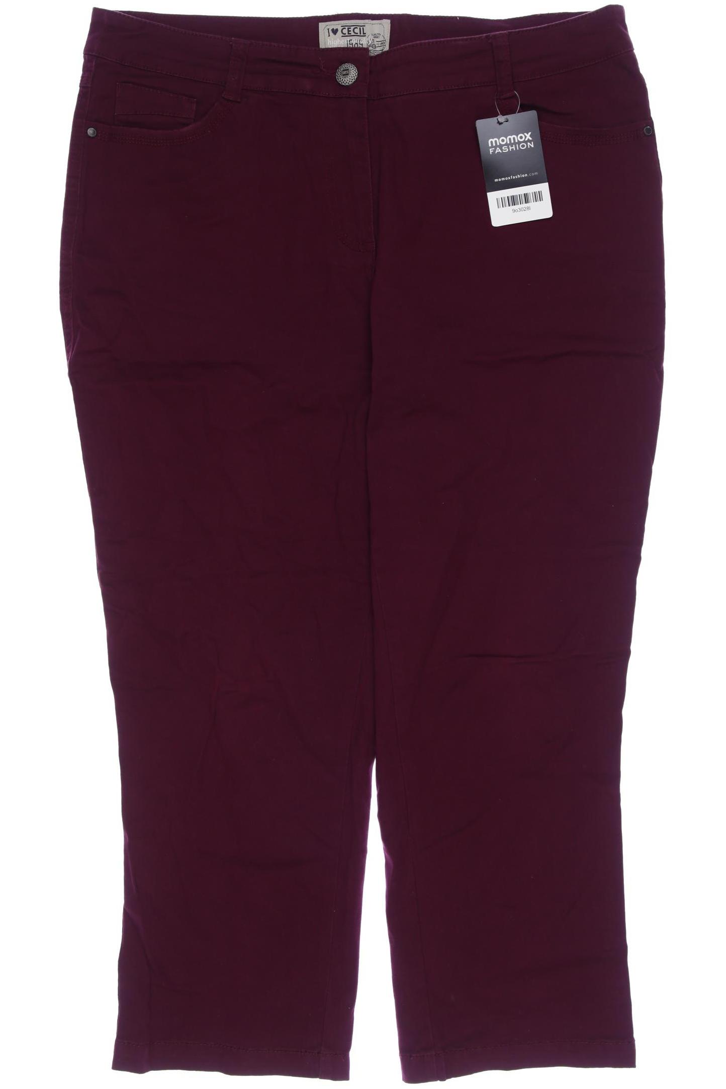 

Cecil Damen Jeans, bordeaux, Gr. 33