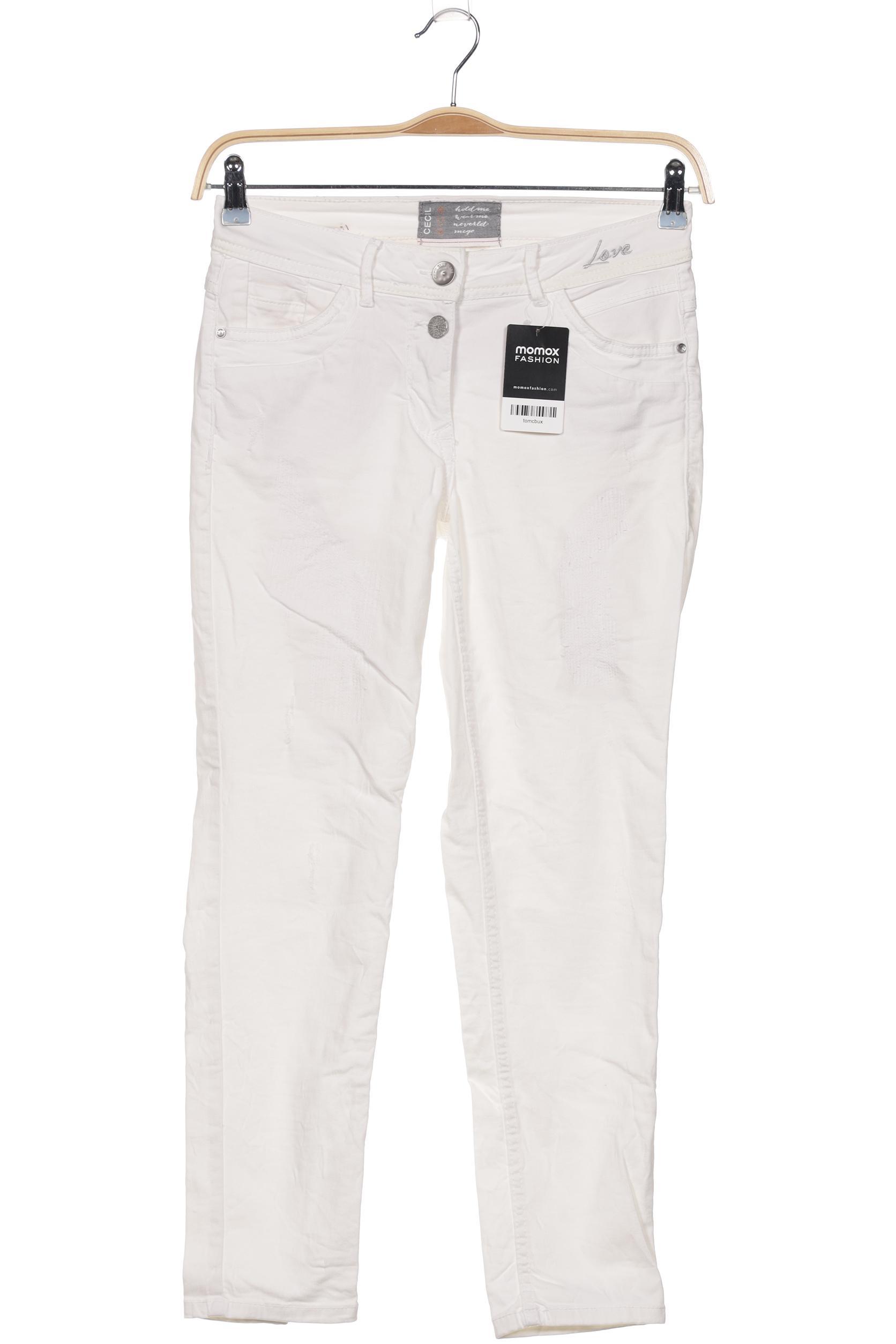 

Cecil Damen Jeans, weiß, Gr. 36
