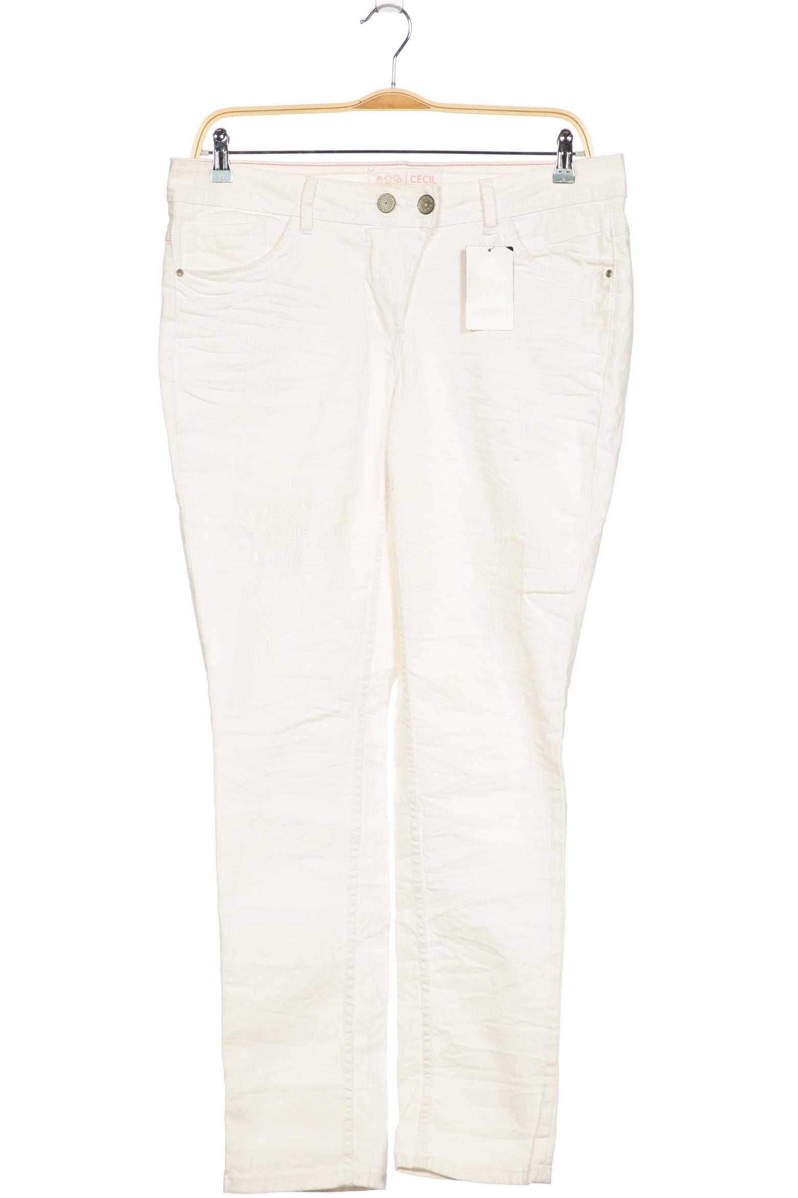 

Cecil Damen Jeans, weiß, Gr. 32