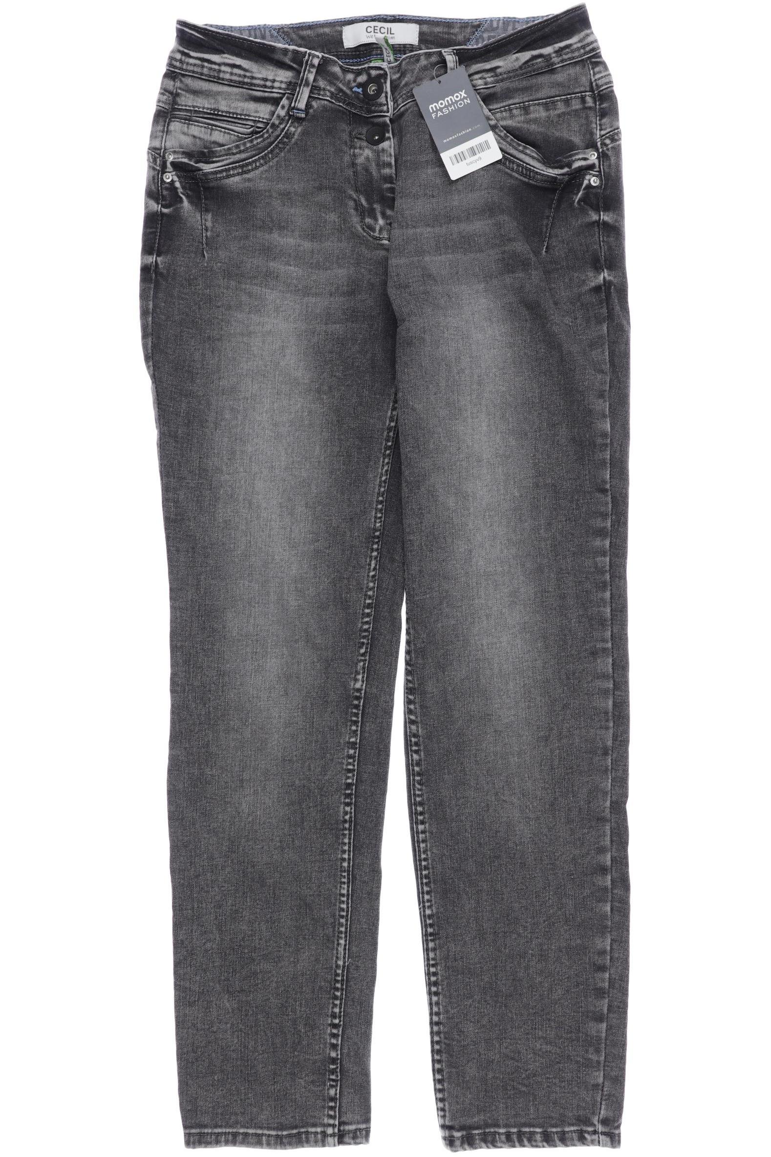 

Cecil Damen Jeans, grau, Gr. 30