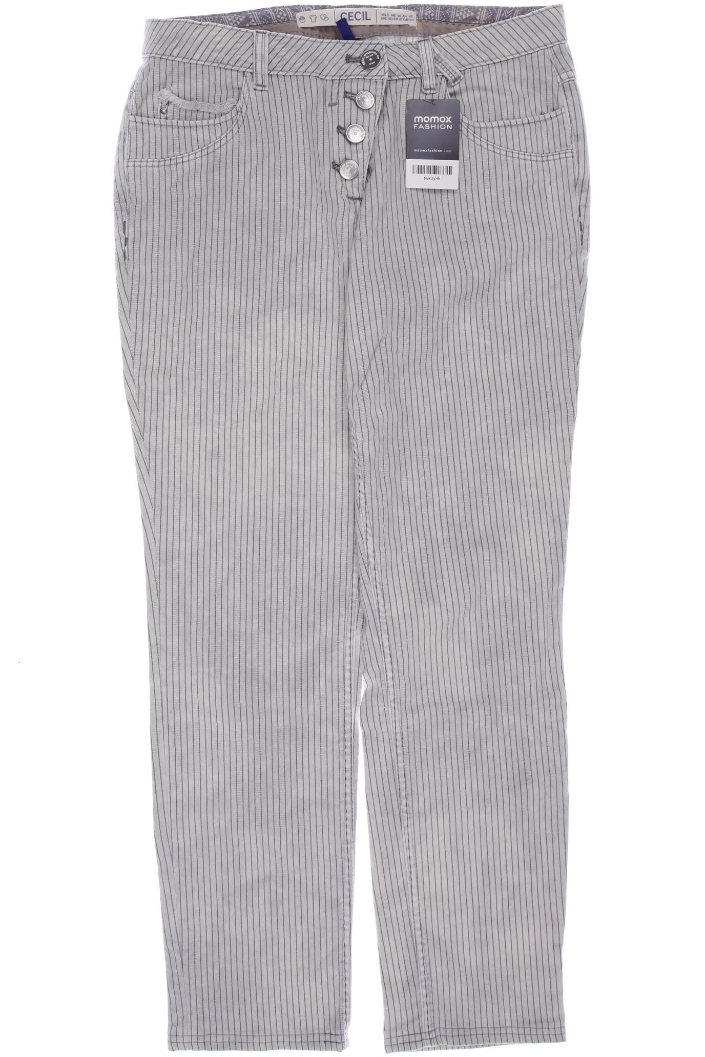 

CECIL Damen Jeans, grau
