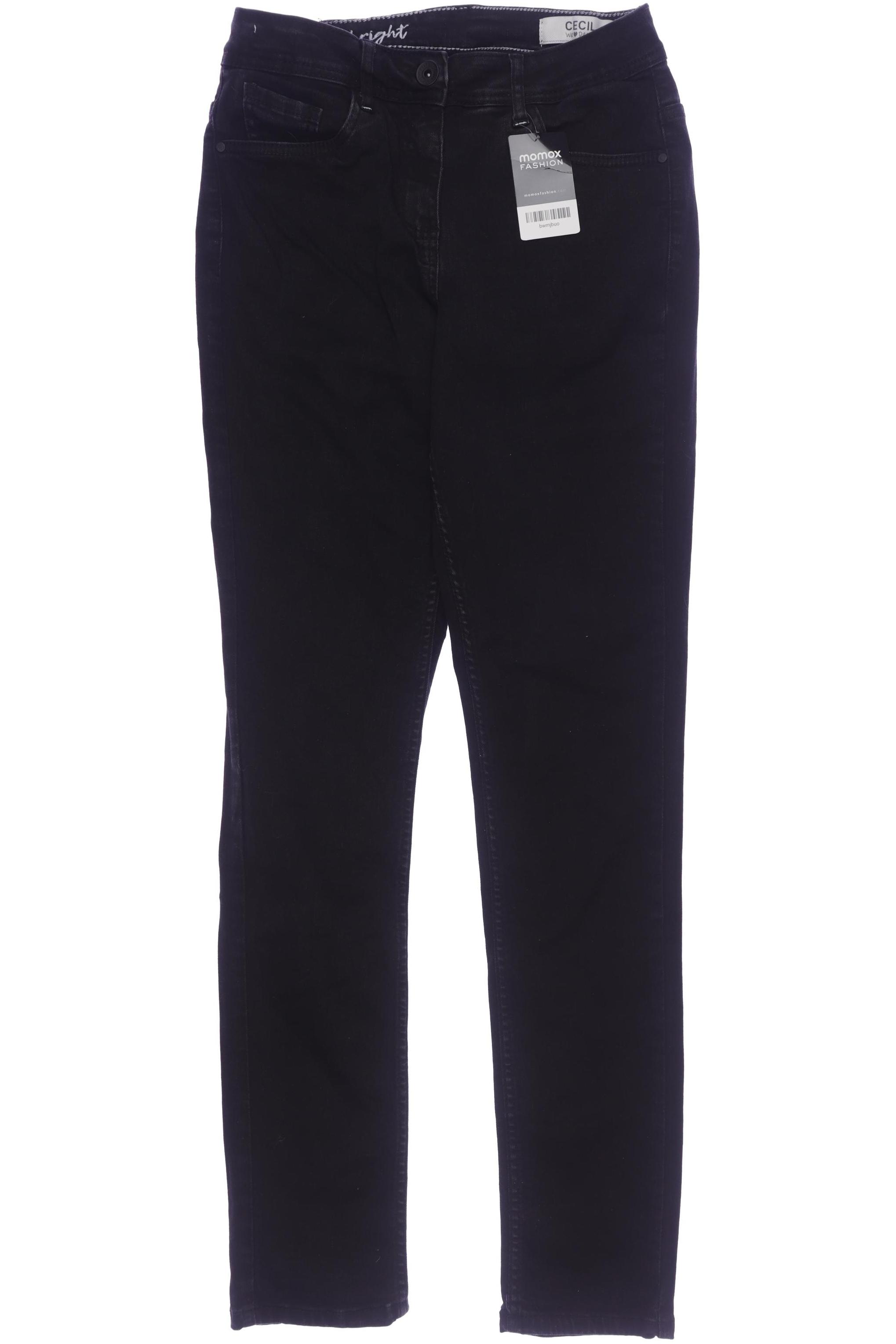 

Cecil Damen Jeans, schwarz, Gr. 28