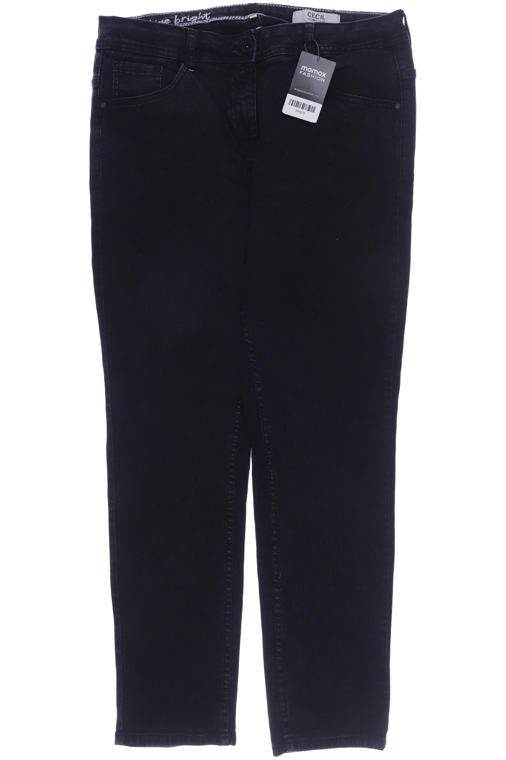 

Cecil Damen Jeans, schwarz, Gr. 44