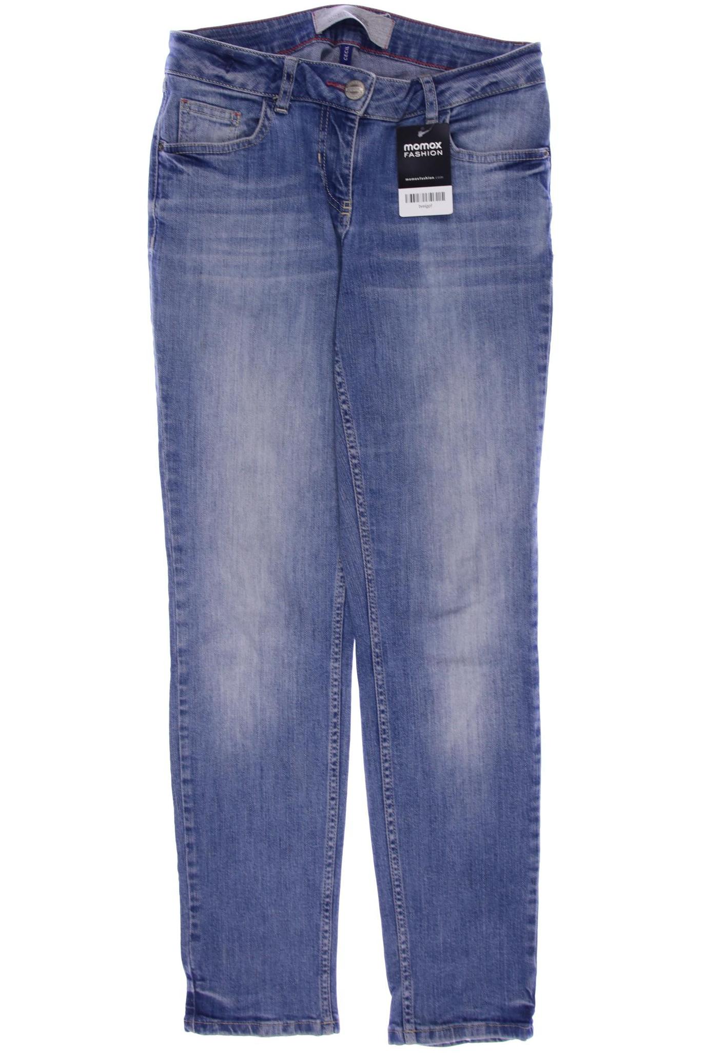 

CECIL Damen Jeans, blau