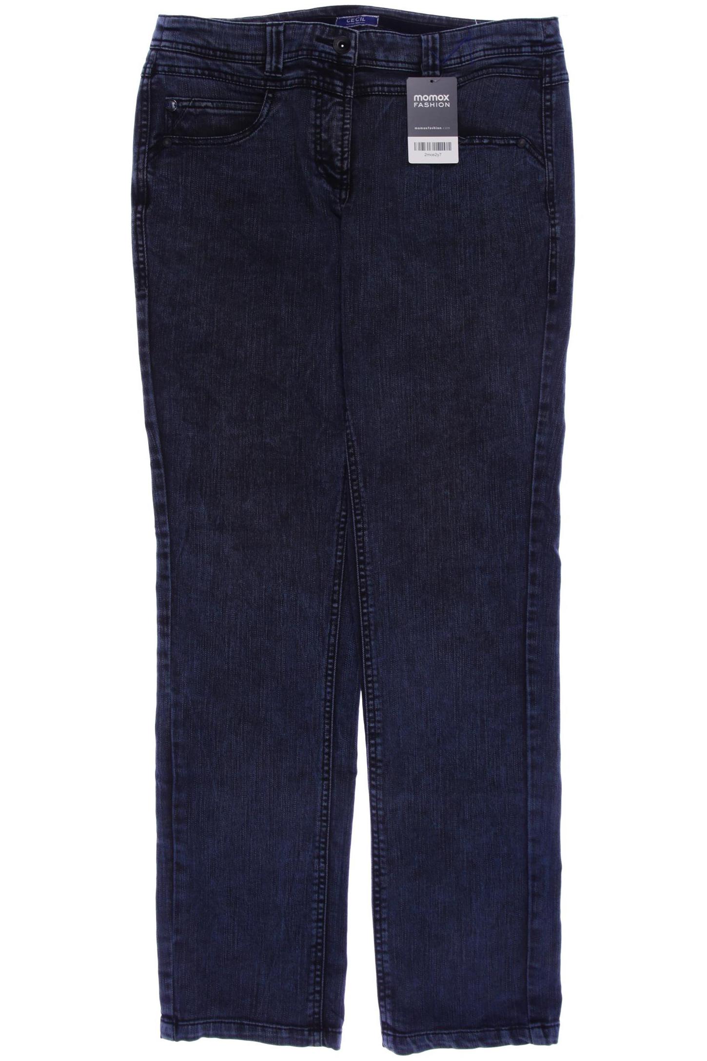 

CECIL Damen Jeans, blau