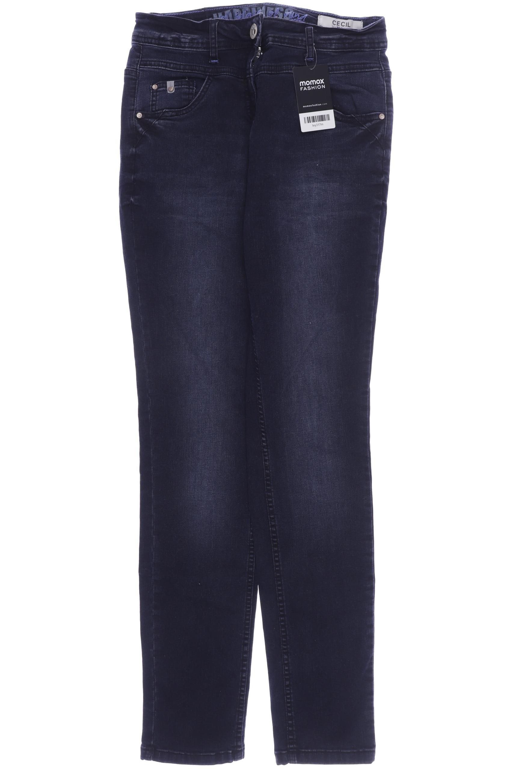 

CECIL Damen Jeans, marineblau