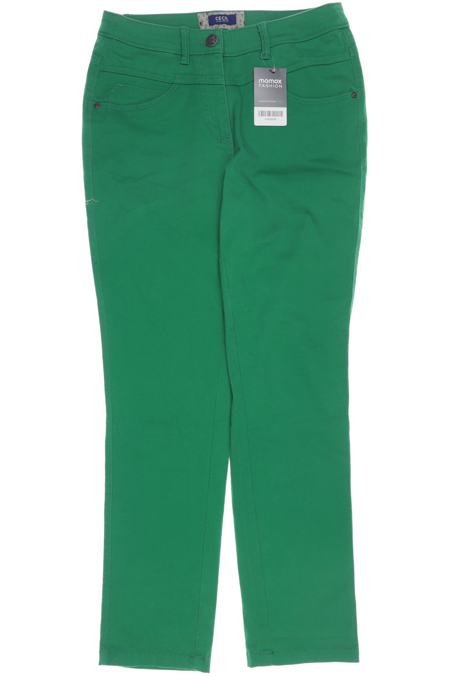 

Cecil Damen Jeans, grün, Gr. 30
