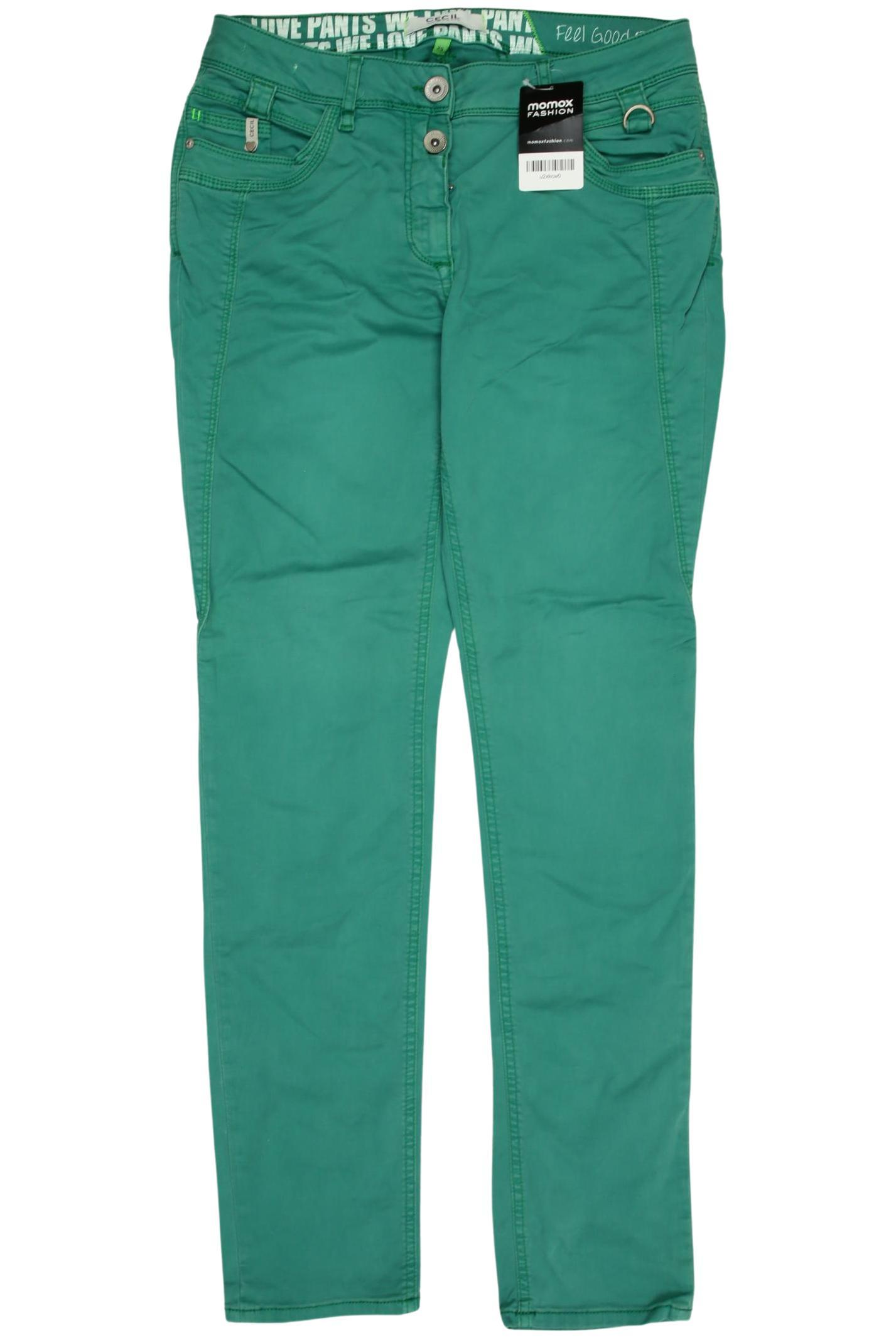 

Cecil Damen Jeans, grün, Gr. 29