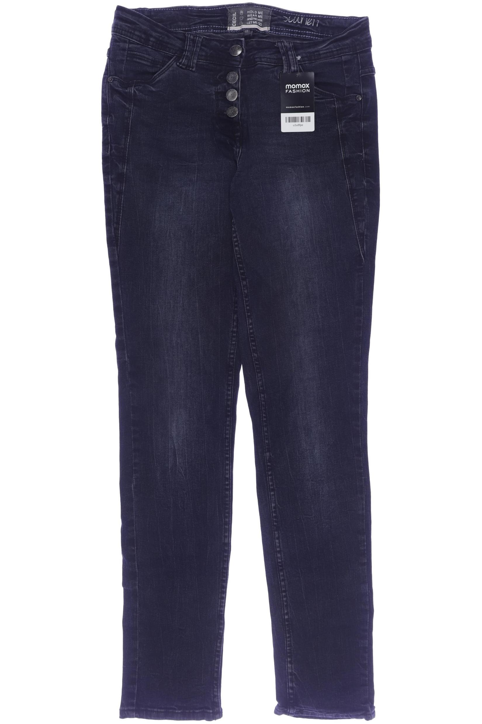 

Cecil Damen Jeans, marineblau, Gr. 27