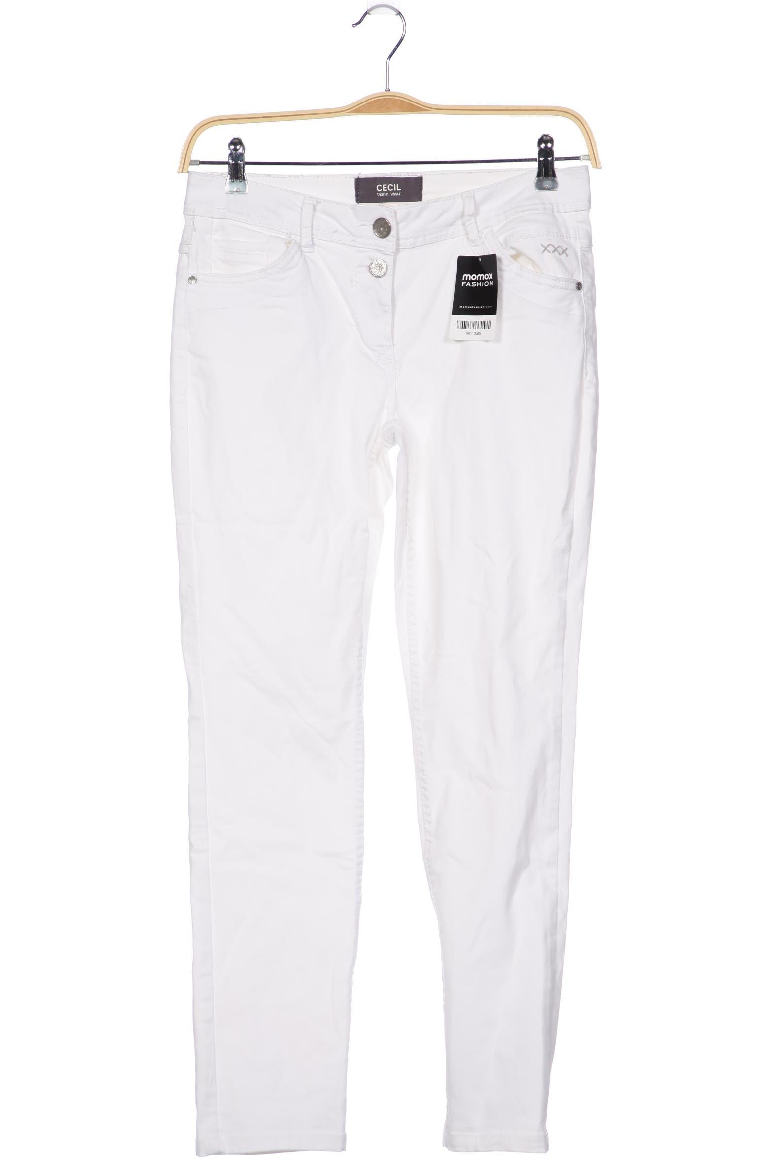 

Cecil Damen Jeans, weiß, Gr. 30