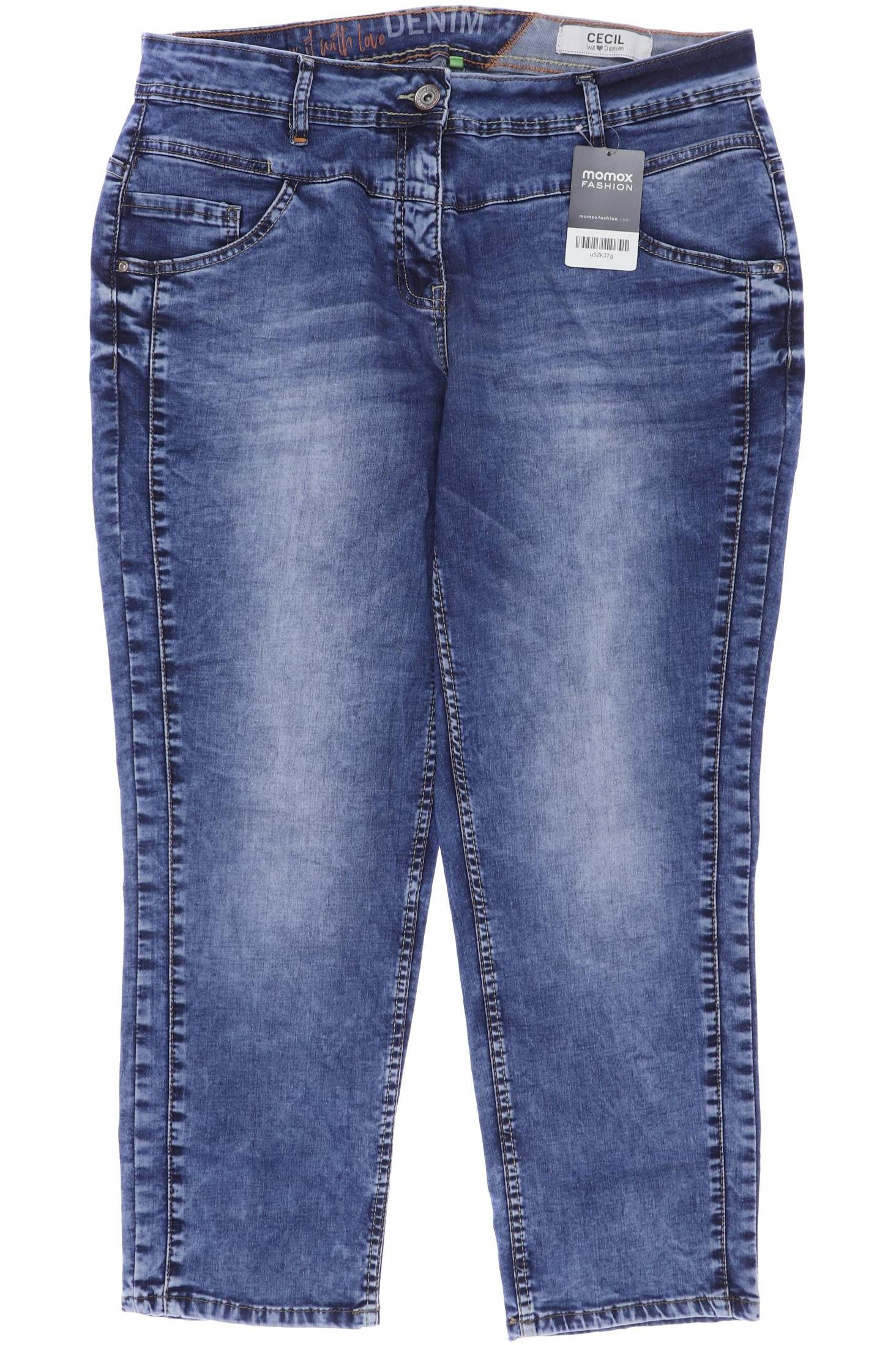 

CECIL Damen Jeans, blau