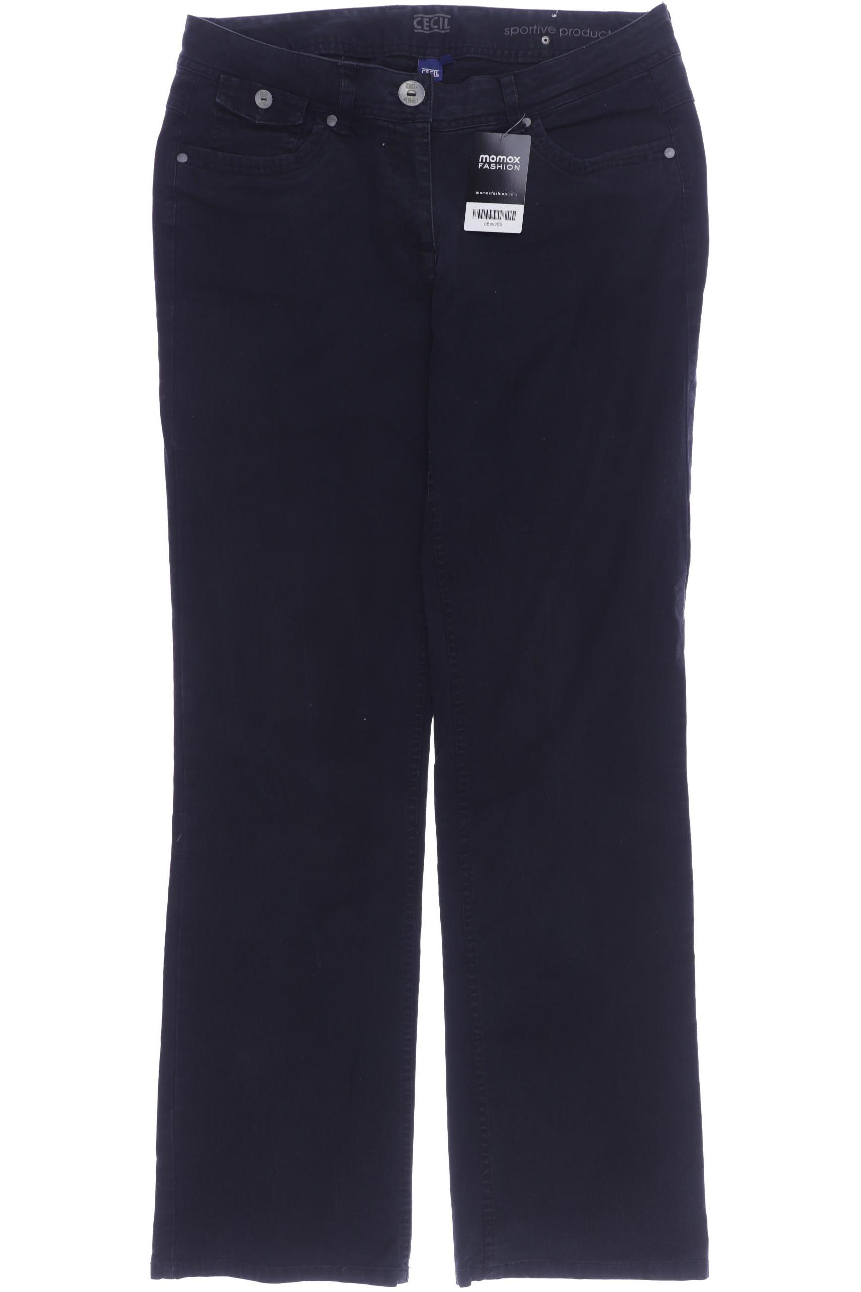 

CECIL Damen Jeans, marineblau